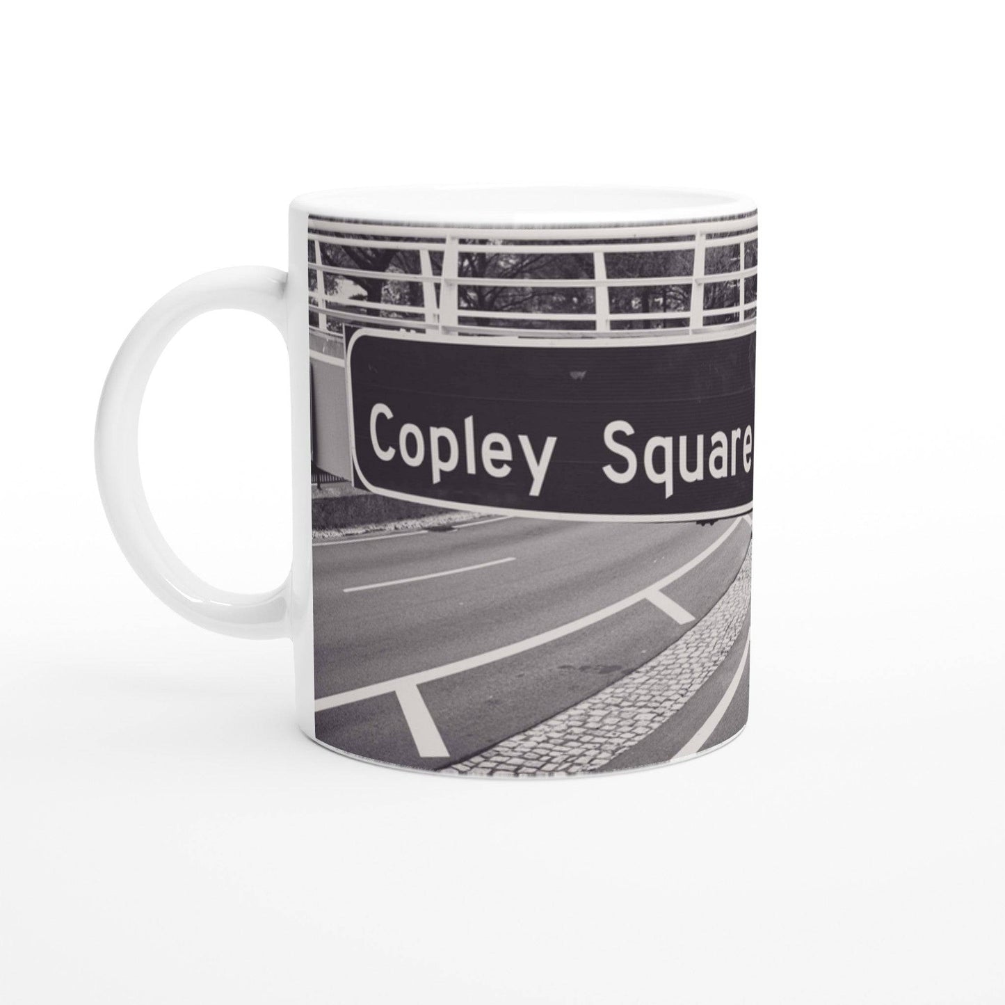 Copley Square Water Bottle and Mugs Boston Massachusetts Art Drinkware Pixio.Co - Pixio.Co