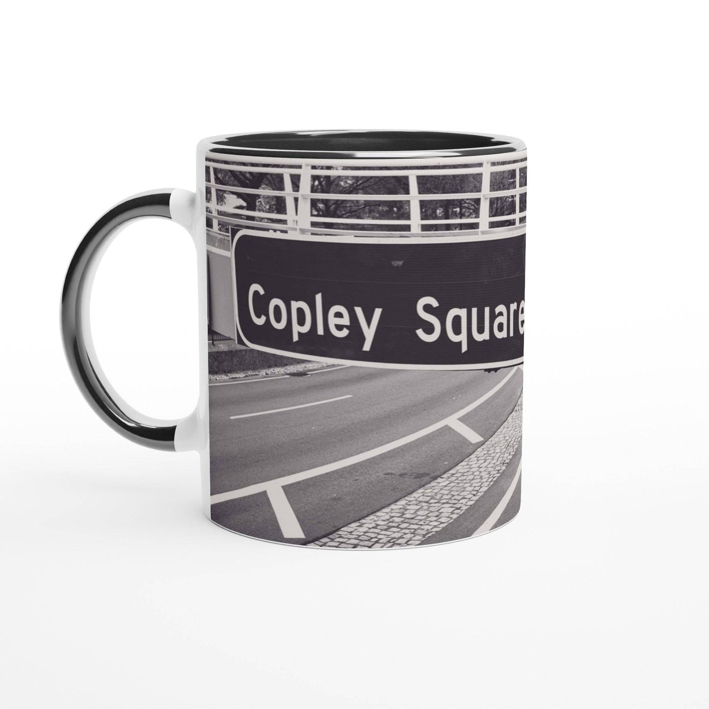 Copley Square Water Bottle and Mugs Boston Massachusetts Art Drinkware Pixio.Co - Pixio.Co