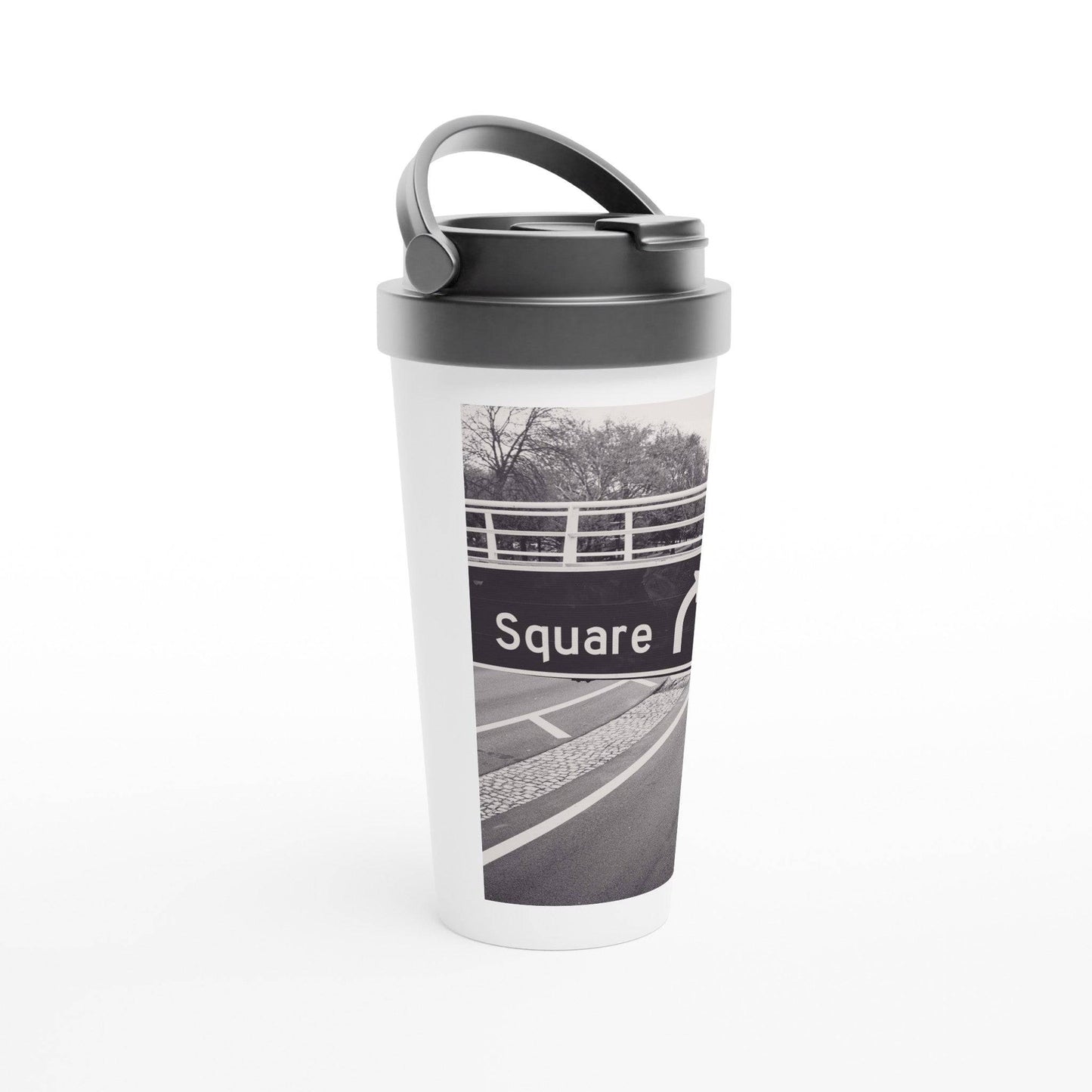 Copley Square Water Bottle and Mugs Boston Massachusetts Art Drinkware Pixio.Co - Pixio.Co