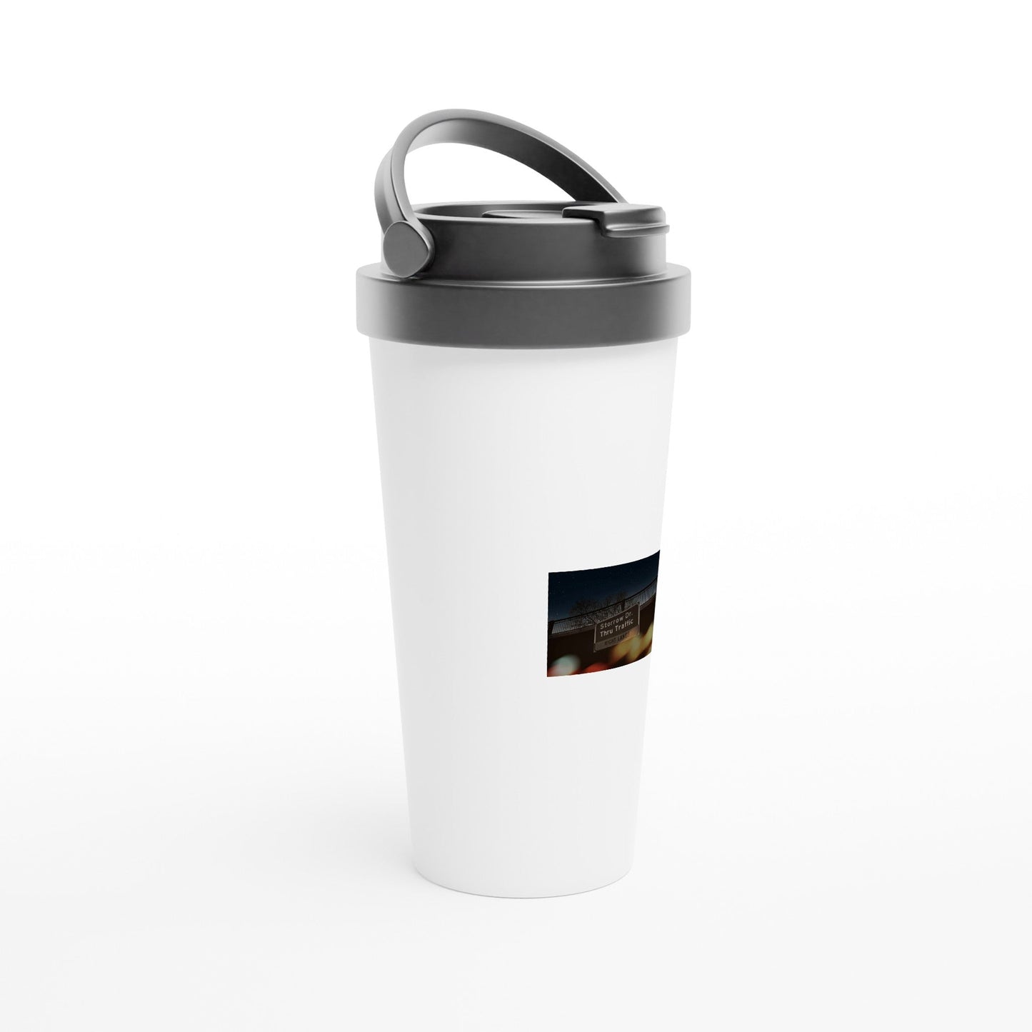 Storrow Drive Galaxy Water Bottle and Mugs Boston Massachusetts Art Drinkware Pixio.Co - Pixio.Co