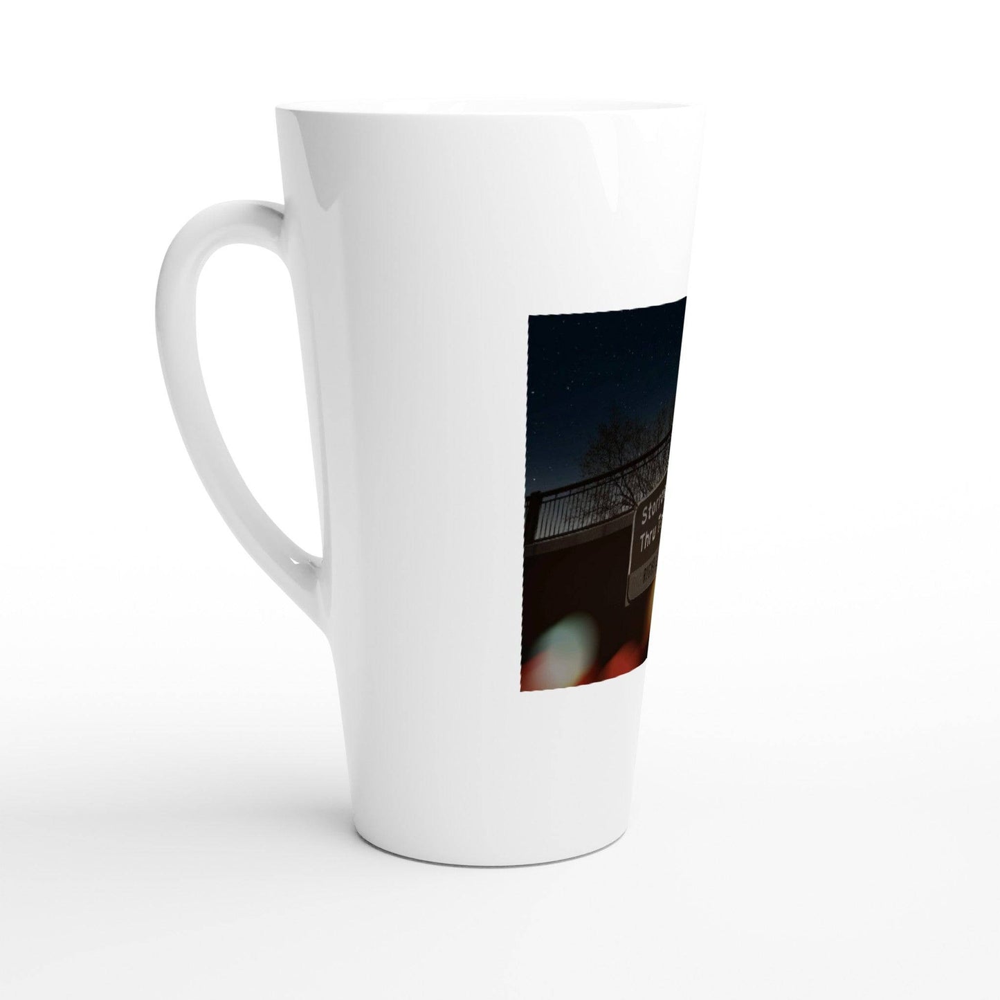 Storrow Drive Galaxy Water Bottle and Mugs Boston Massachusetts Art Drinkware Pixio.Co - Pixio.Co