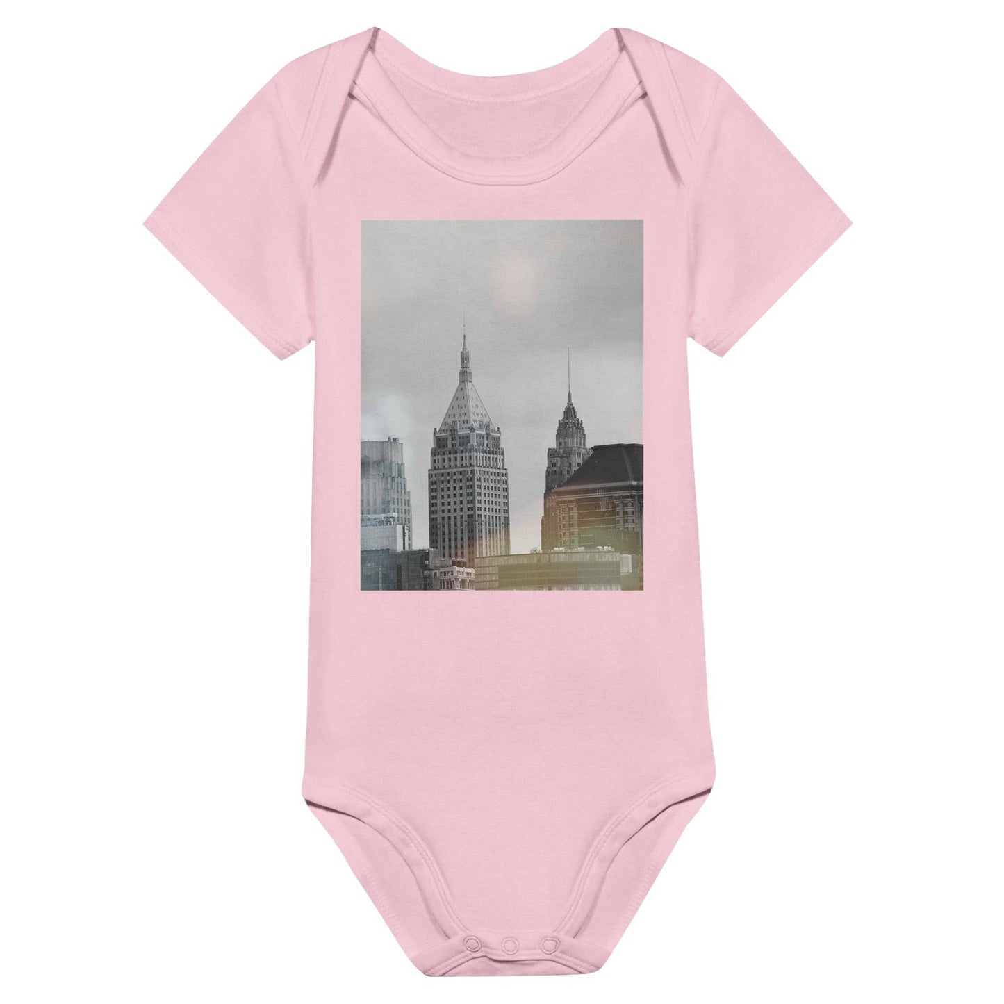 NYC Classic Black and White Baby Clothing Bodysuits New York City Unisex Cozy Toddler Pixio.Co - Pixio.Co