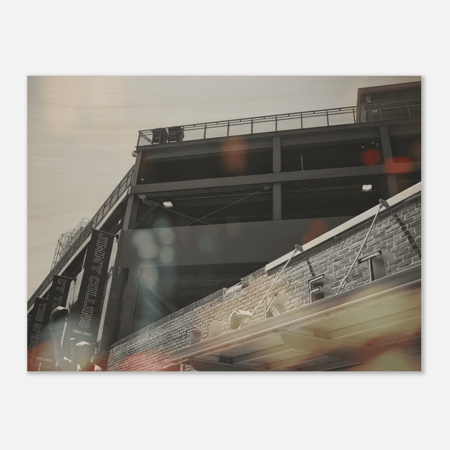 Fenway Tickets Black and White Wood Print Boston Massachusetts Wall Art Home Office Business Commercial Decor Pixio.Co - Pixio.Co