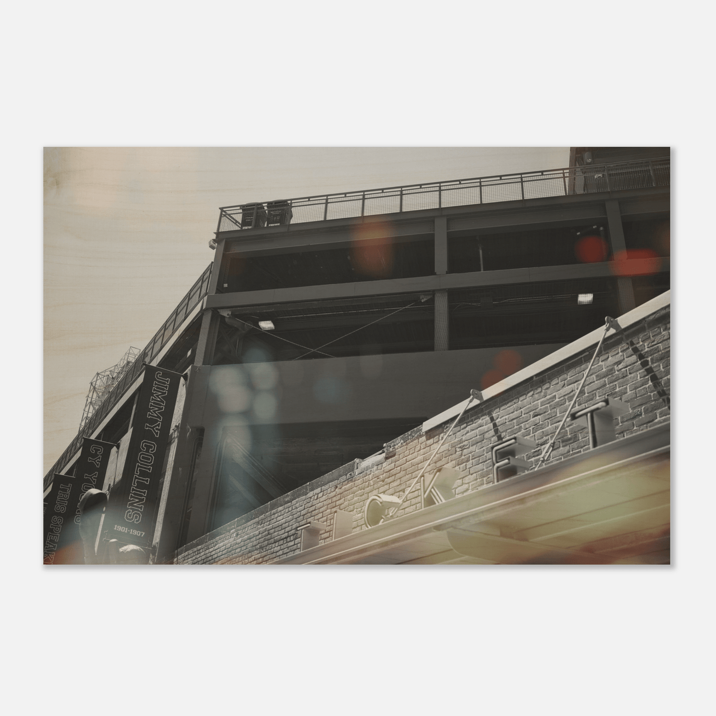 Fenway Tickets Black and White Wood Print Boston Massachusetts Wall Art Home Office Business Commercial Decor Pixio.Co - Pixio.Co