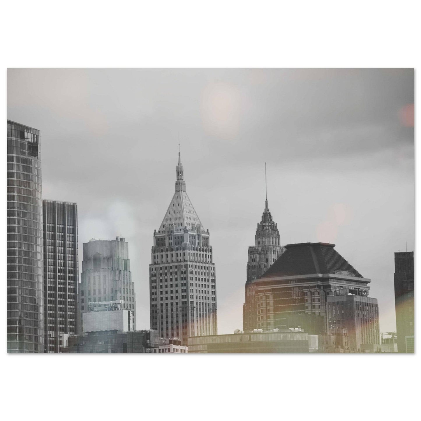 NYC Classic Black and White Wall Art New York City Art Home Office Restaurant Commercial Decor Pixio.Co - Pixio.Co