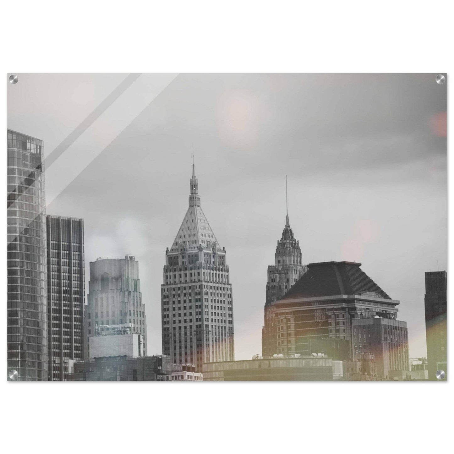 NYC Classic Black and White Wall Art New York City Art Home Office Restaurant Commercial Decor Pixio.Co - Pixio.Co