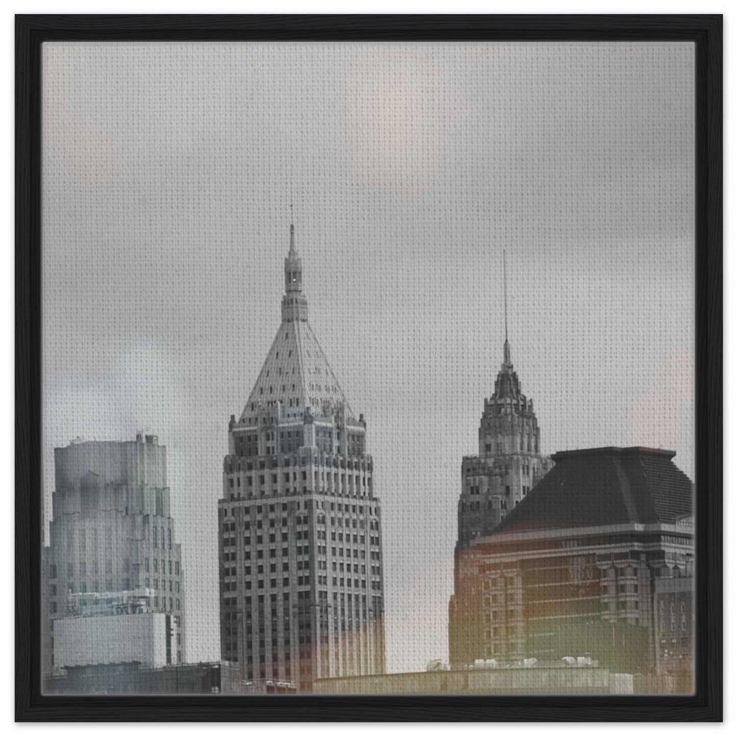 NYC Classic Black and White Wall Art New York City Art Home Office Restaurant Commercial Decor Pixio.Co - Pixio.Co