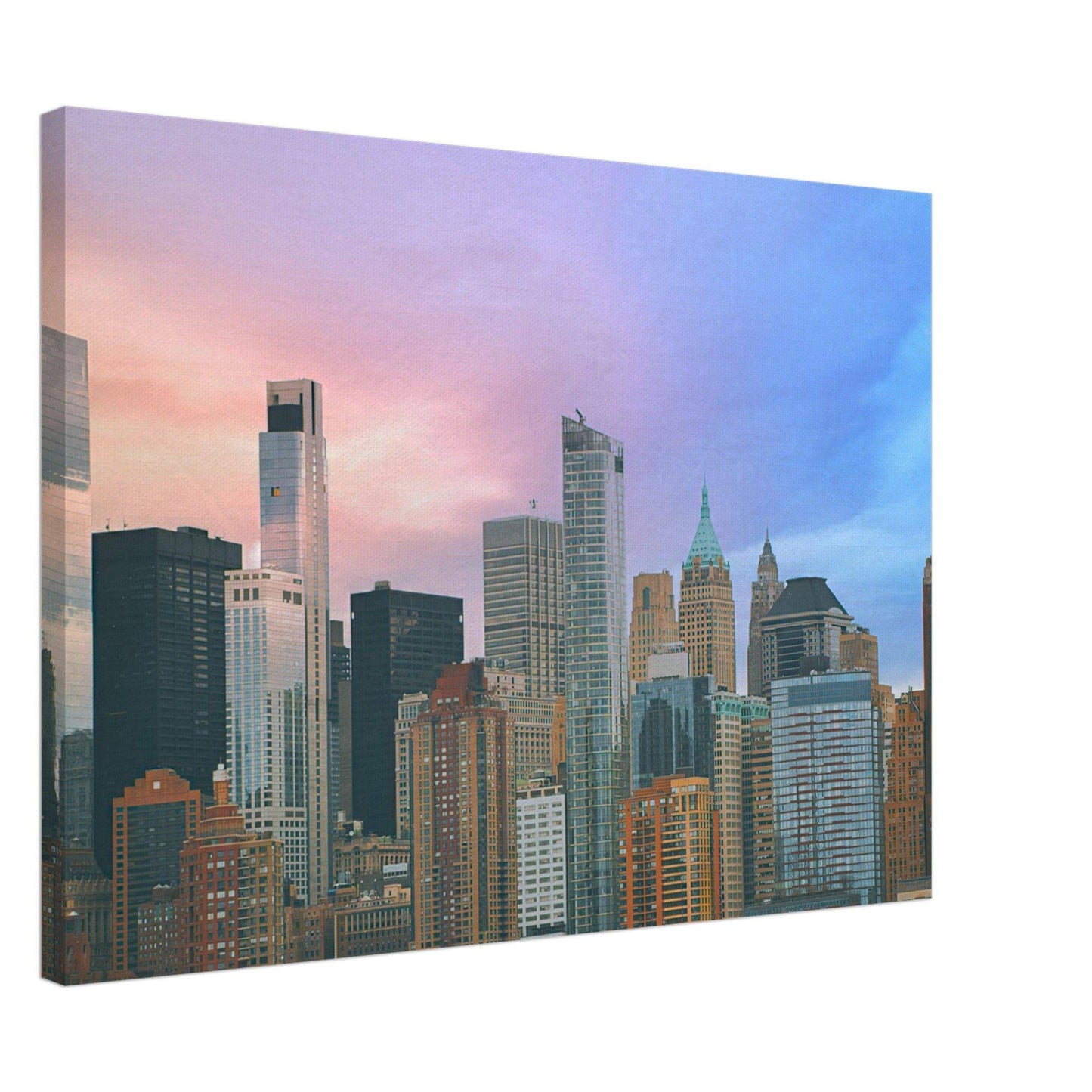 NYC Cotton Candy Wall art - Pixio.Co