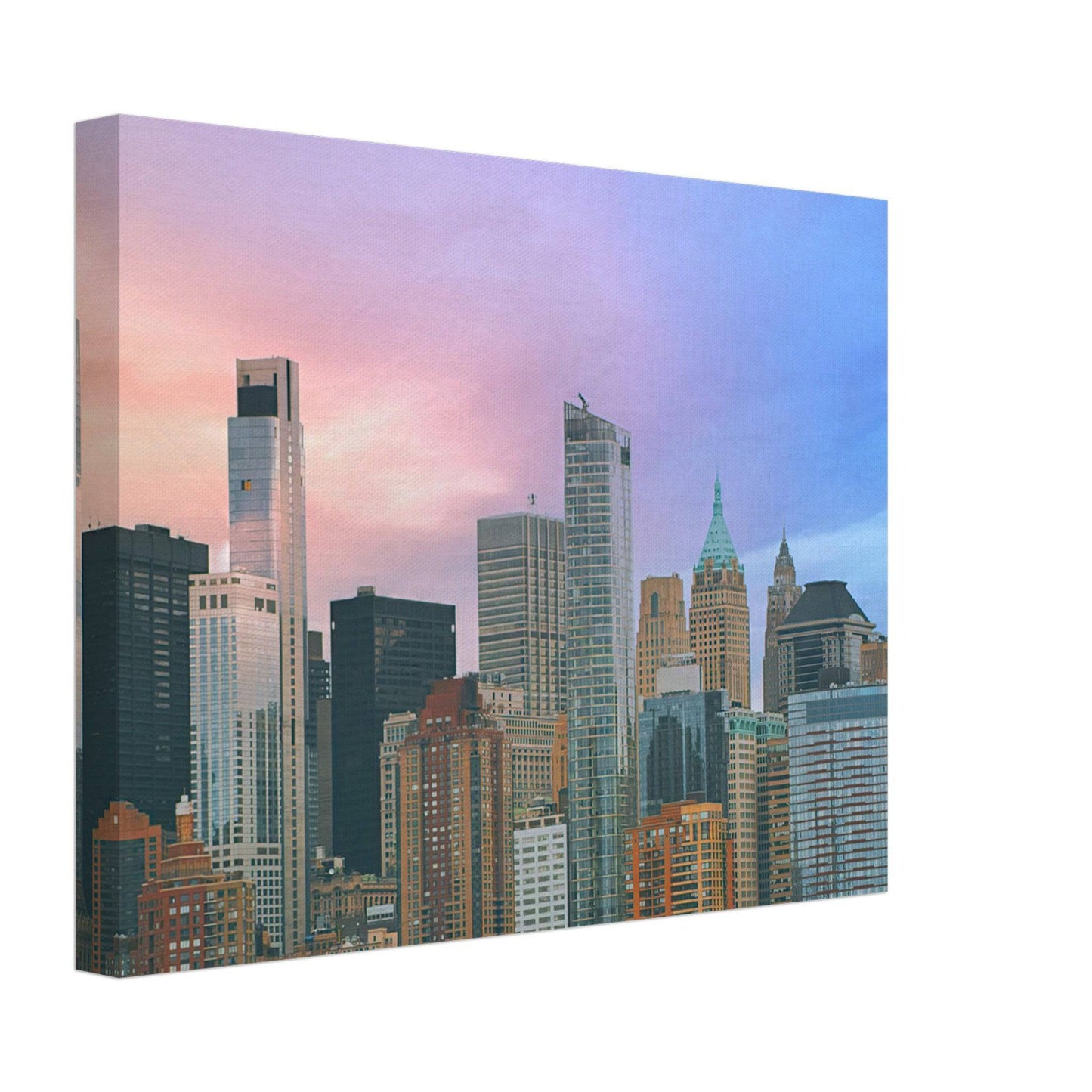 NYC Cotton Candy Wall art - Pixio.Co