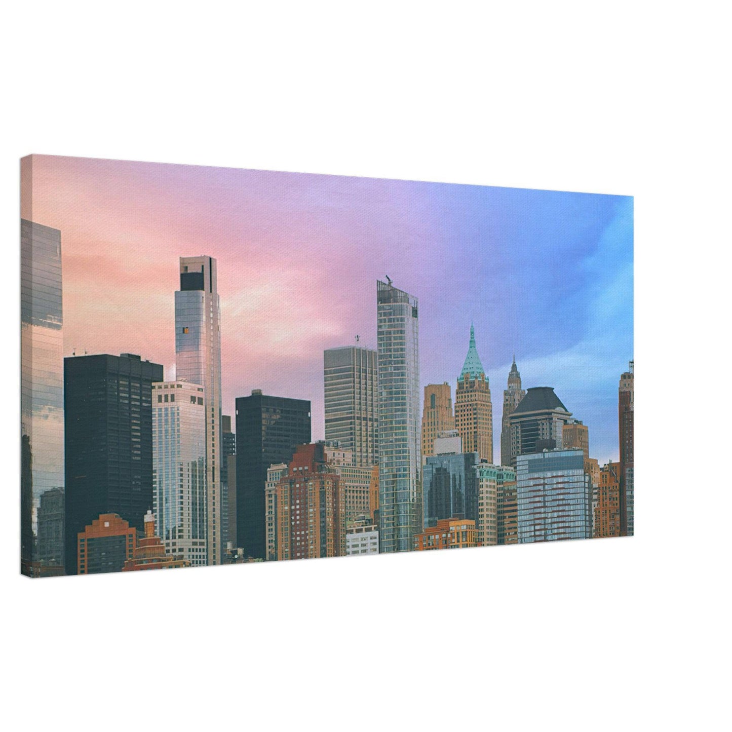 NYC Cotton Candy Wall art - Pixio.Co