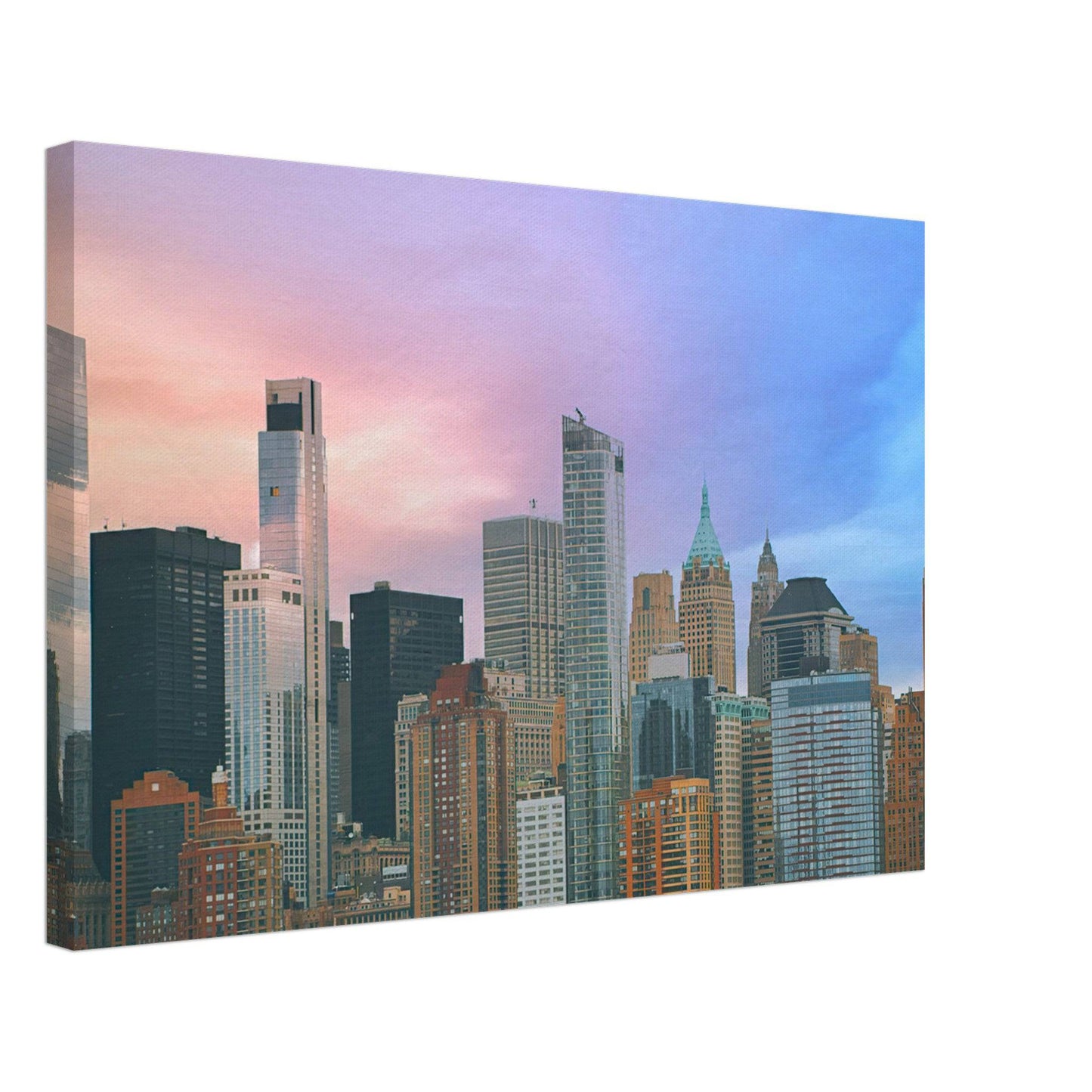NYC Cotton Candy Wall art - Pixio.Co