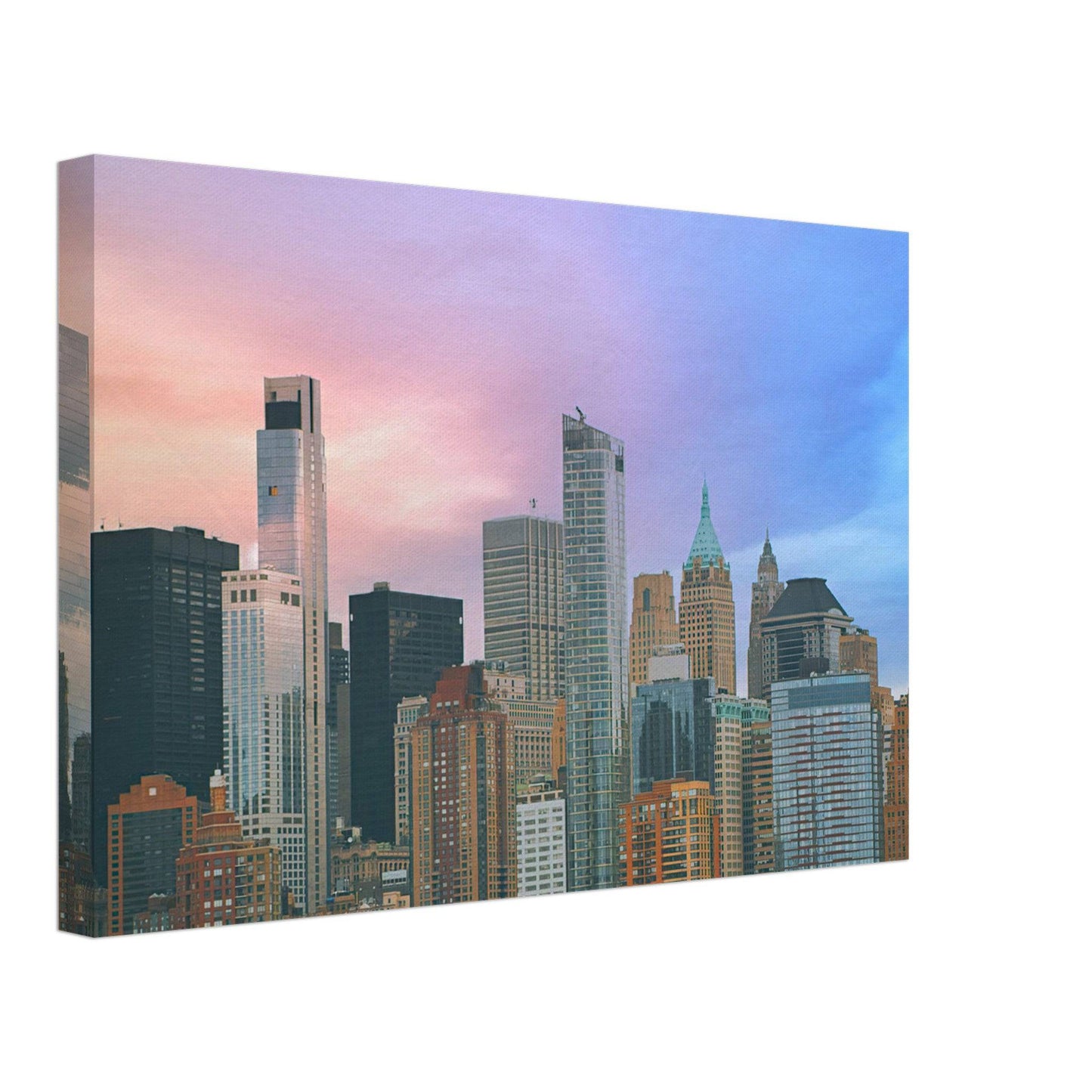 NYC Cotton Candy Wall art - Pixio.Co