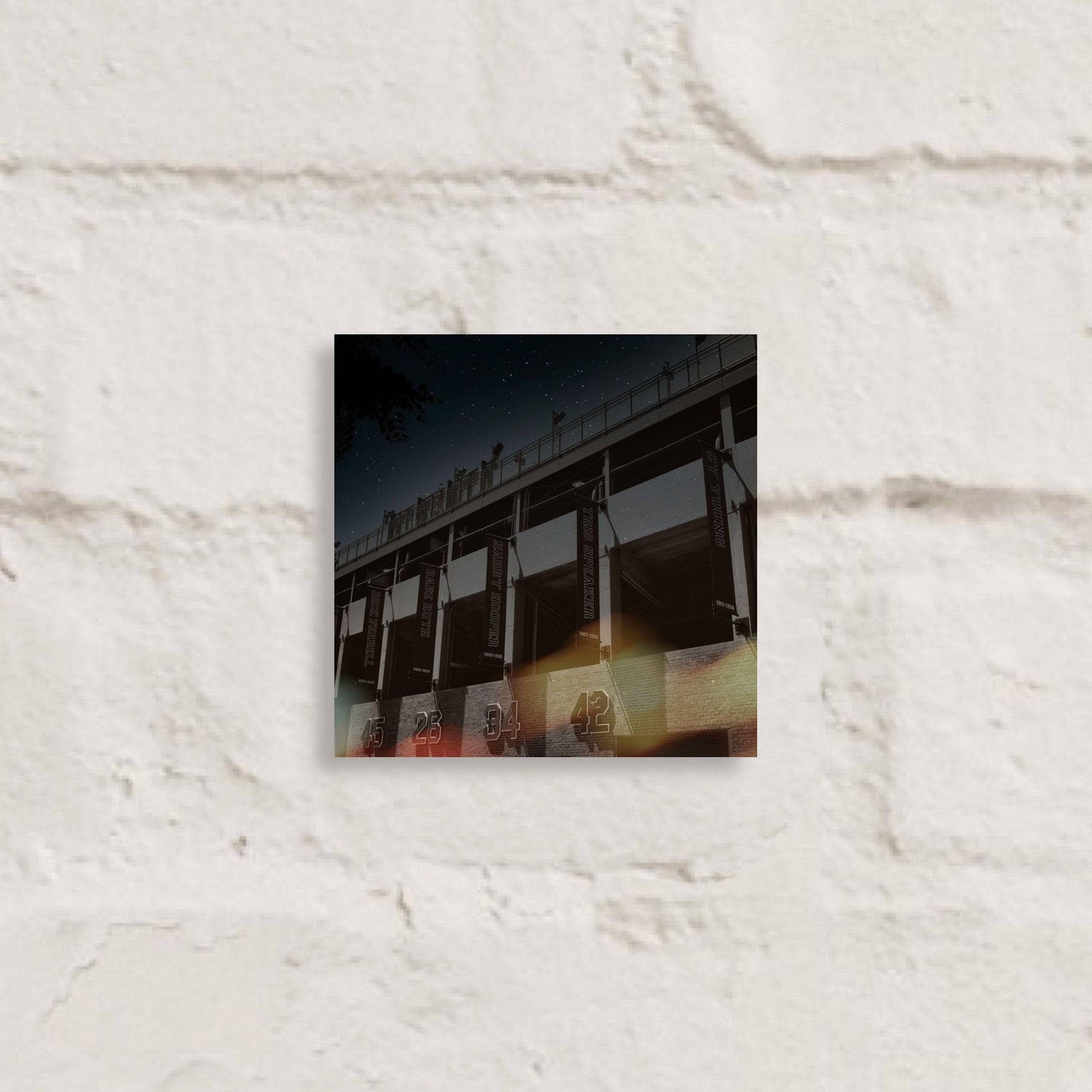 Fenway Galaxy Red Sox Hall of Famer Aluminum Frame Boston Massachusetts Wall Art Home Office Business Commercial Decor Pixio.Co - Pixio.Co