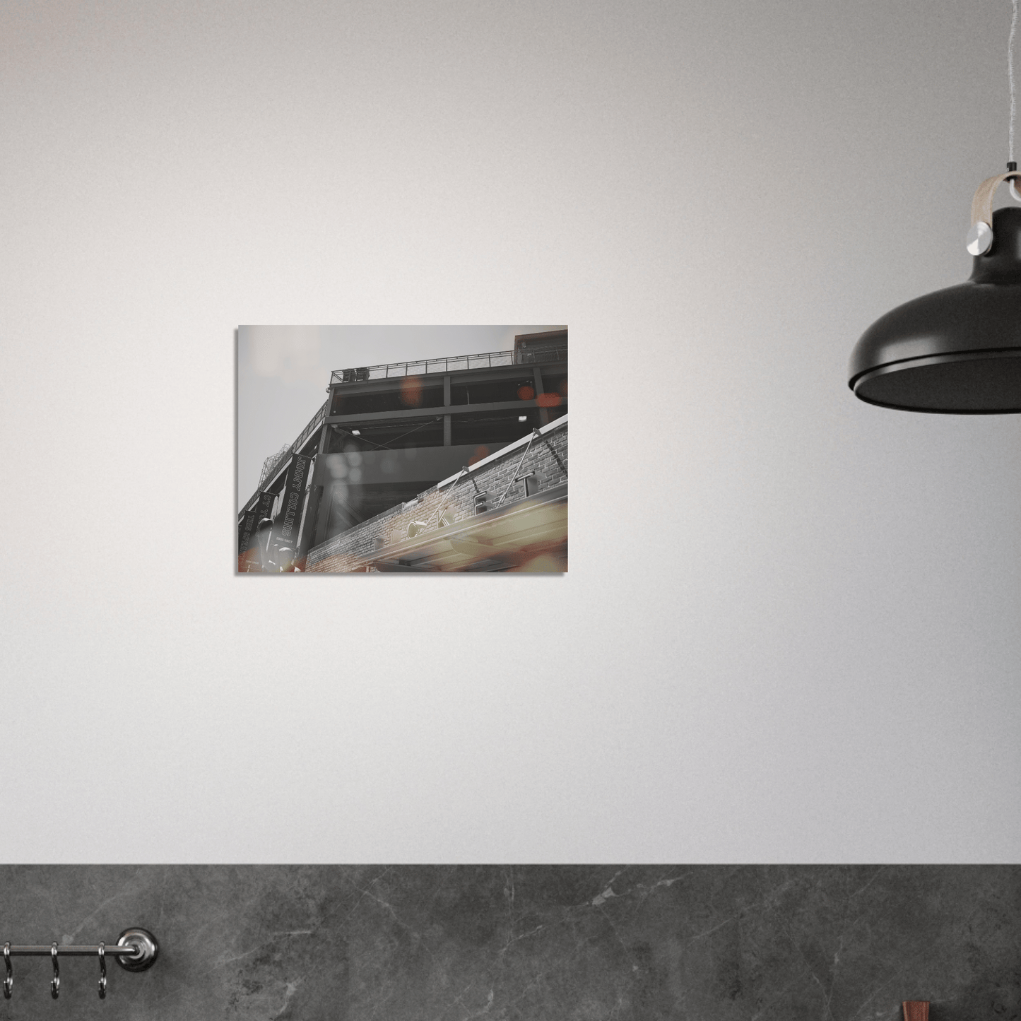 Fenway Tickets Black and White Aluminum Boston Massachusetts Wall Art Home Office Business Commercial Decor - Pixio.Co
