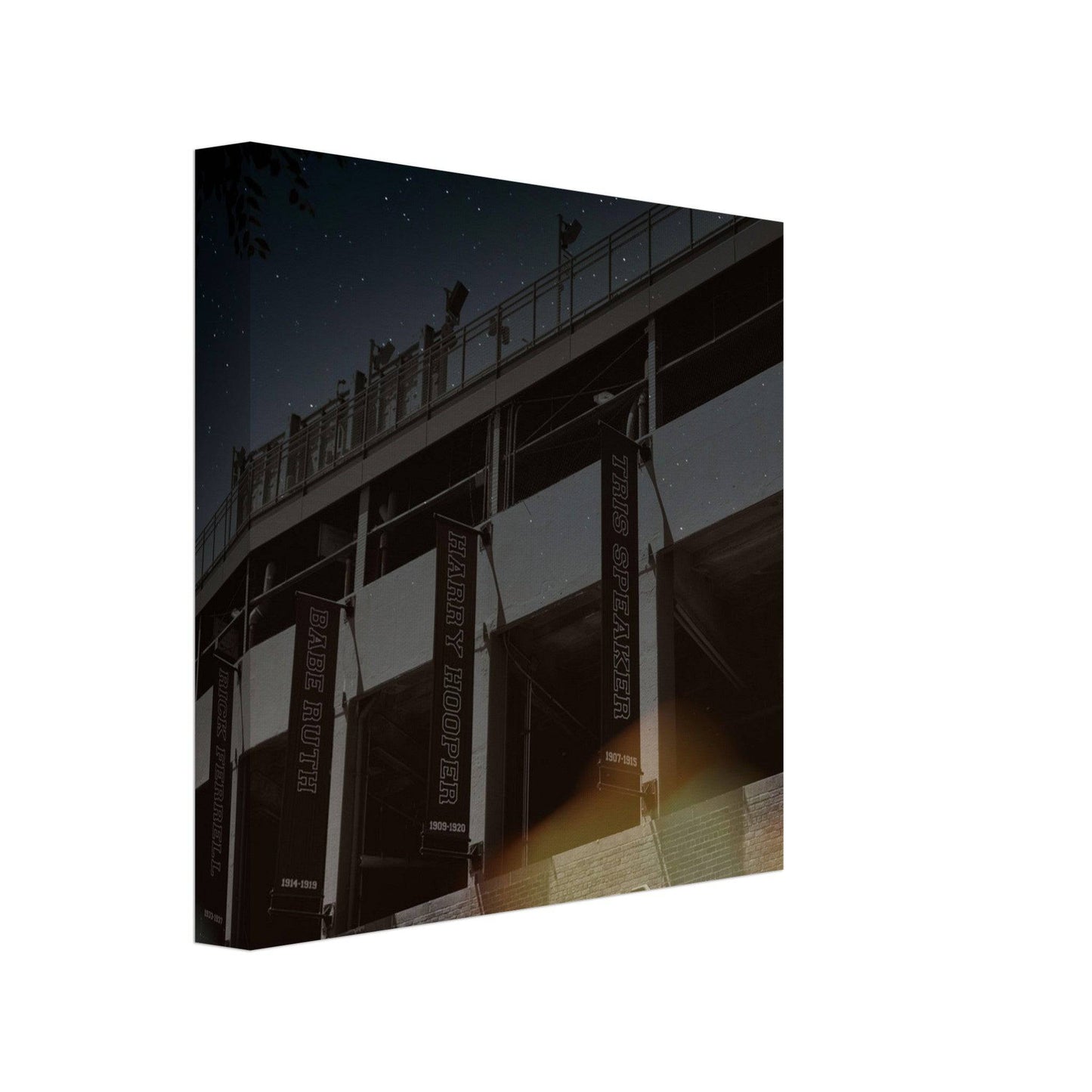 Fenway Galaxy Red Sox Hall of Famer Canvas Boston Massachusetts Wall Art Home Office Business Commercial Decor Pixio.Co - Pixio.Co