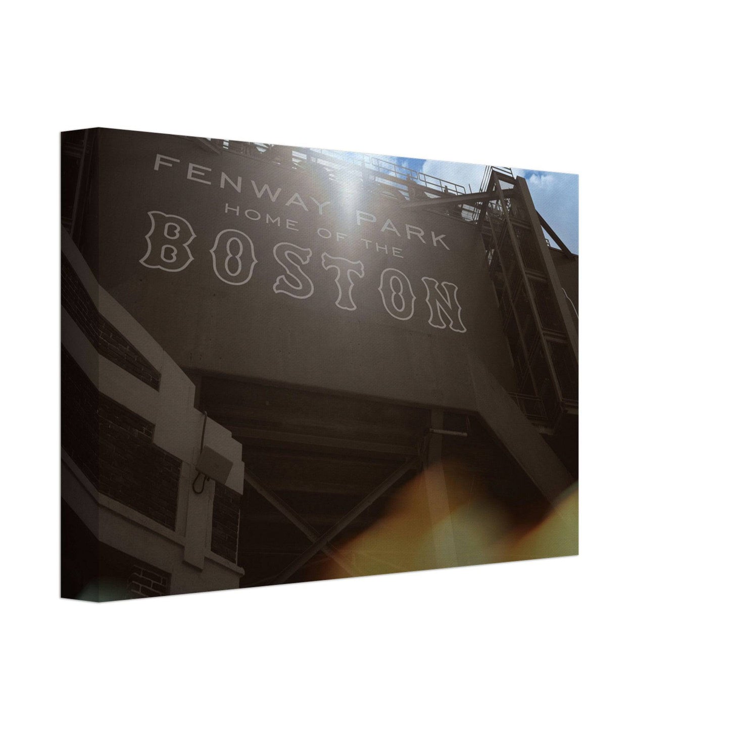 Fenway Home of Boston Canvas Massachusetts Red Sox Wall Art Home Office Business Commercial Decor Pixio.Co - Pixio.Co
