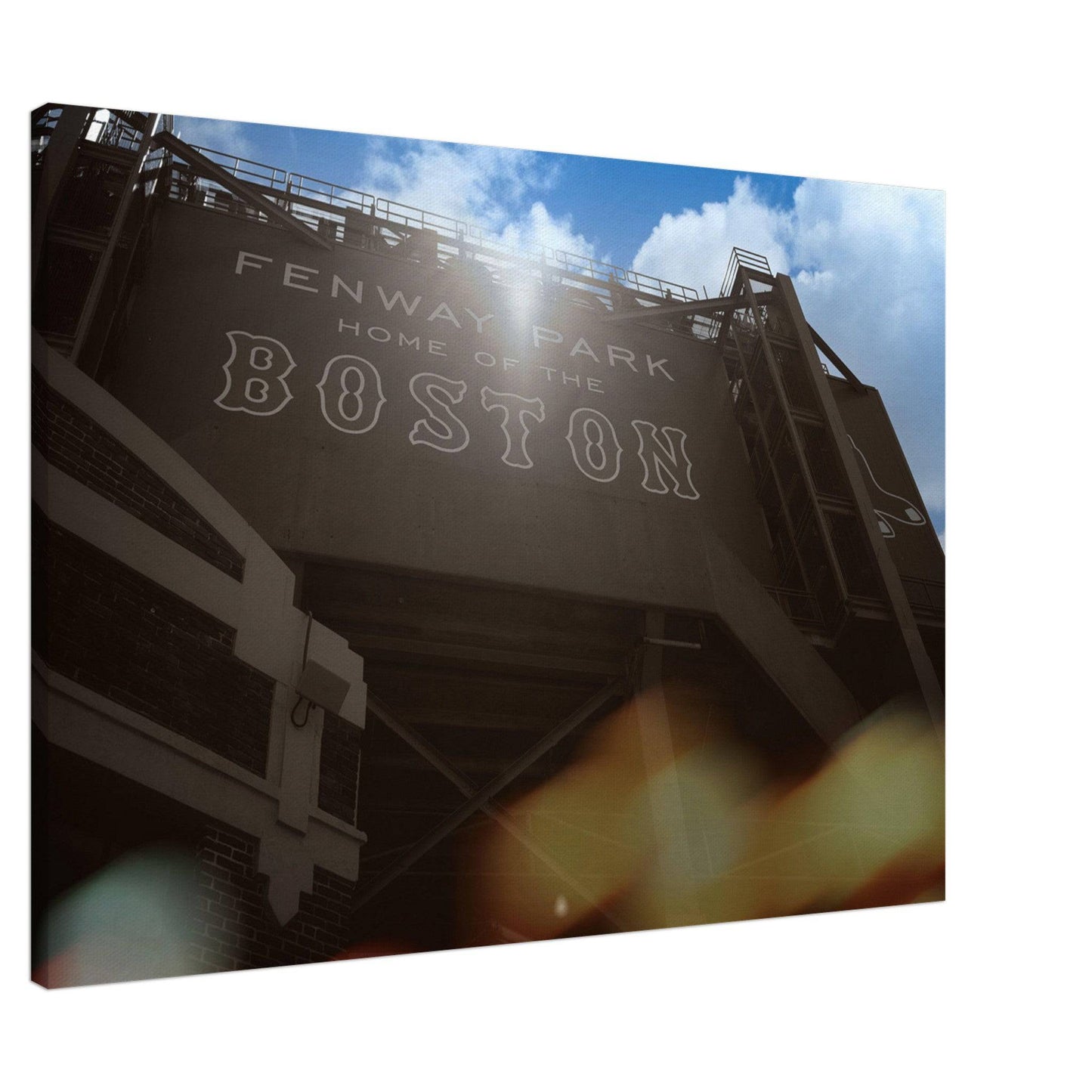 Fenway Home of Boston Canvas Massachusetts Red Sox Wall Art Home Office Business Commercial Decor Pixio.Co - Pixio.Co