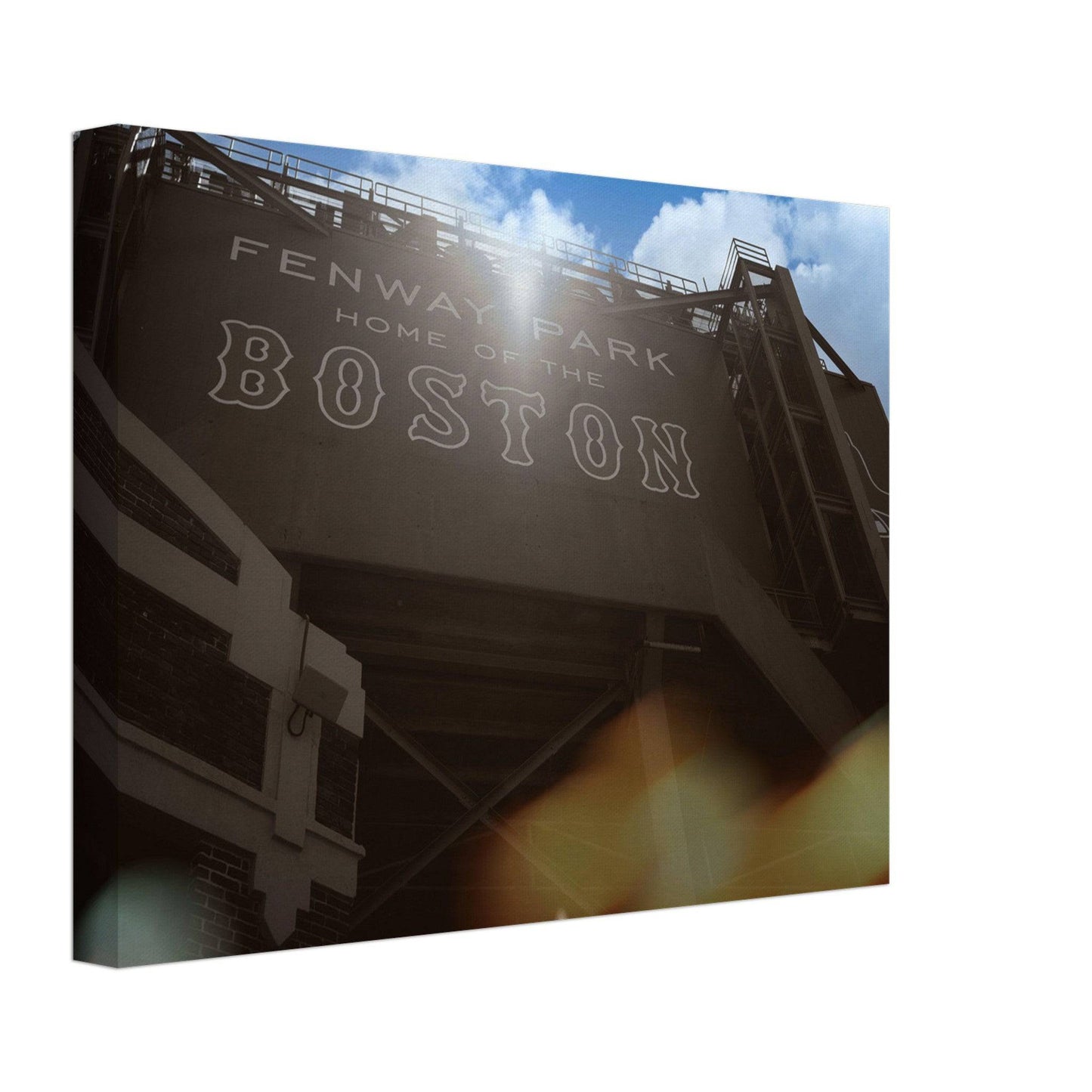 Fenway Home of Boston Canvas Massachusetts Red Sox Wall Art Home Office Business Commercial Decor Pixio.Co - Pixio.Co