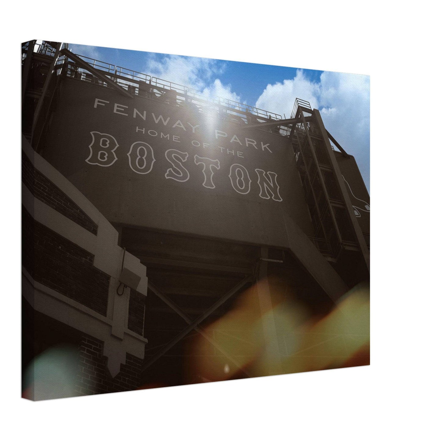 Fenway Home of Boston Canvas Massachusetts Red Sox Wall Art Home Office Business Commercial Decor Pixio.Co - Pixio.Co