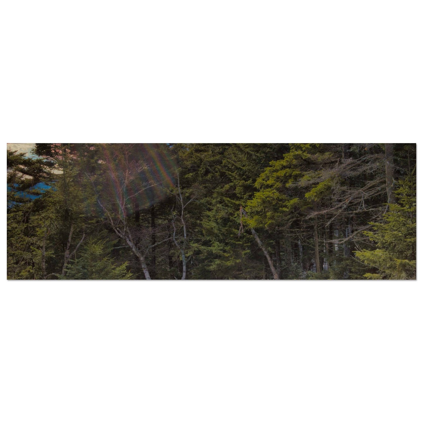 Sunset Americana Wood Print Relaxing Winter Mountain Wall Art Home Office Business Commercial Decor Pixio.Co - Pixio.Co