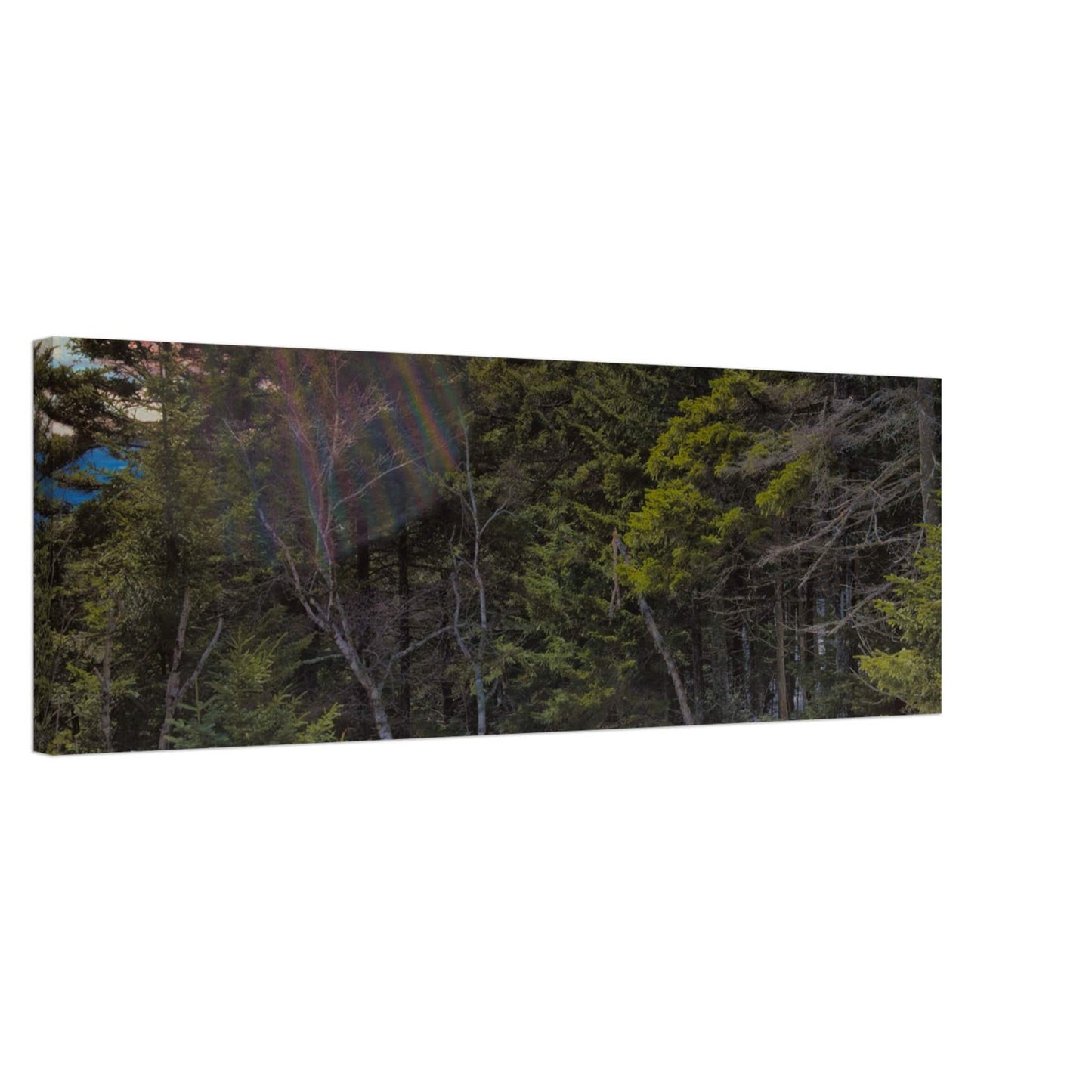Sunset Americana Canvas Relaxing Winter Mountain Wall Art Home Office Business Commercial Decor Pixio.Co - Pixio.Co