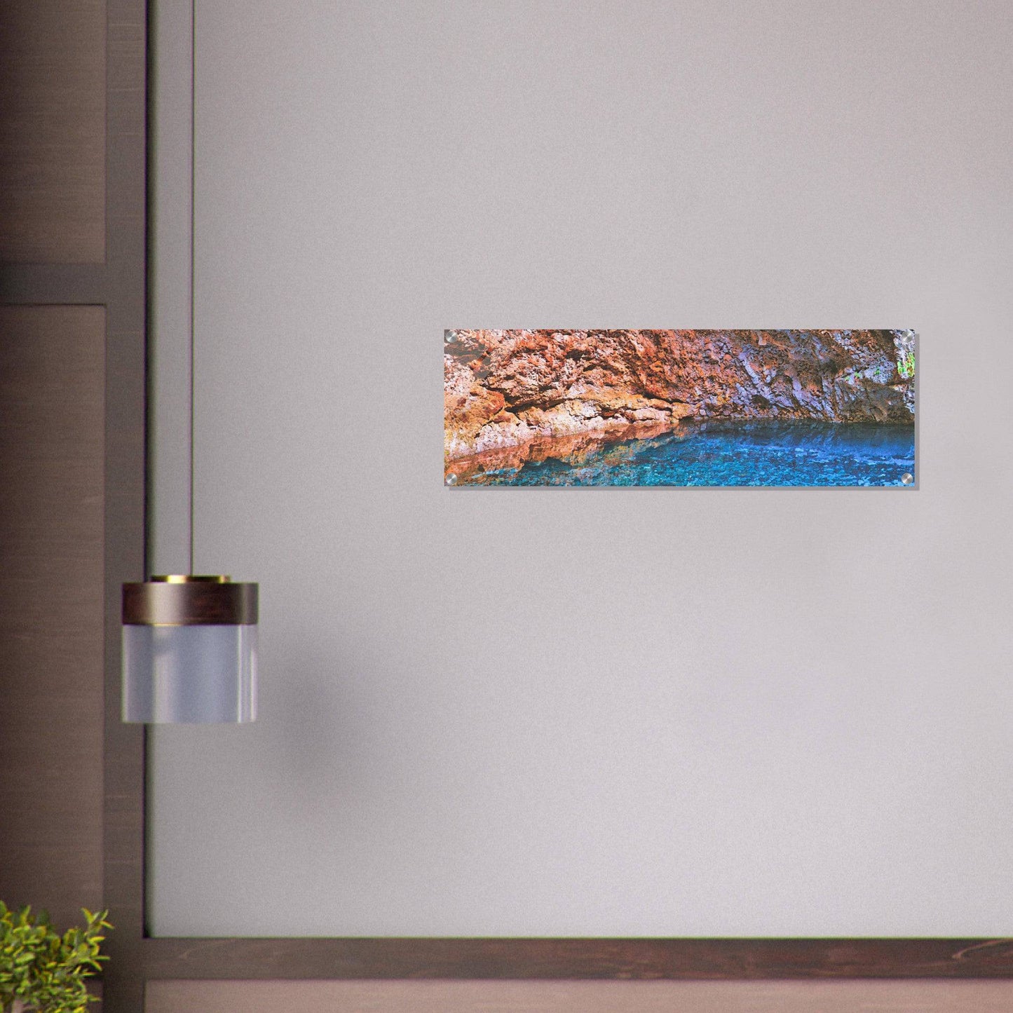 Three Eyes Cave Acrylic Wall Art Home Business Commercial Decor Pixio.Co - Pixio.Co