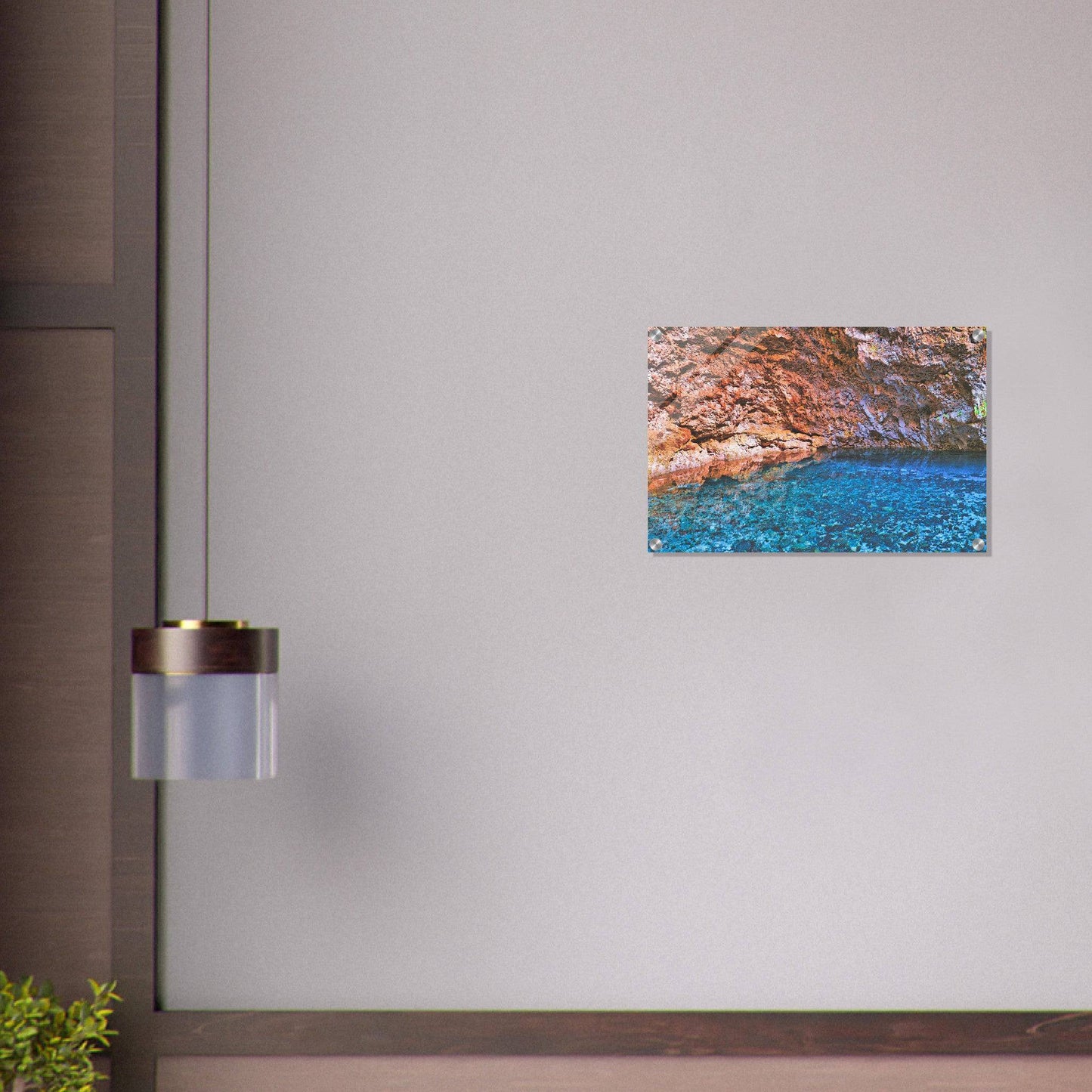 Three Eyes Cave Acrylic Wall Art Home Business Commercial Decor Pixio.Co - Pixio.Co