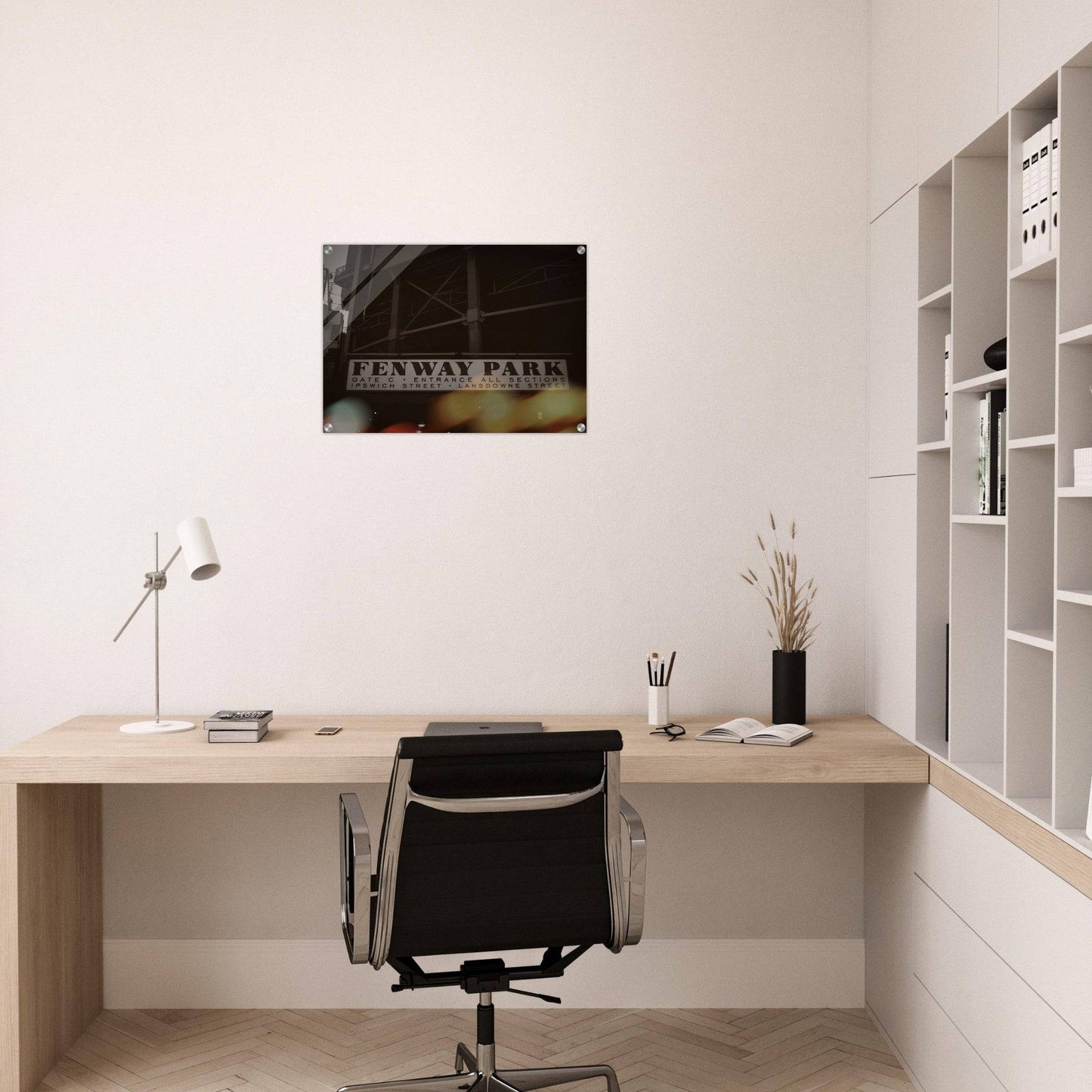 Fenway Lansdowne Acrylic Frame Boston Massachusetts Wall Art Home Office Business Commercial Decor Pixio.Co - Pixio.Co