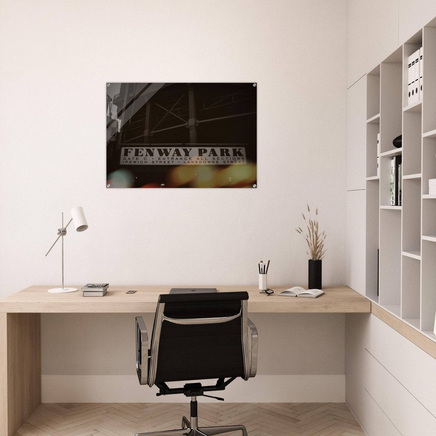 Fenway Lansdowne Acrylic Frame Boston Massachusetts Wall Art Home Office Business Commercial Decor Pixio.Co - Pixio.Co