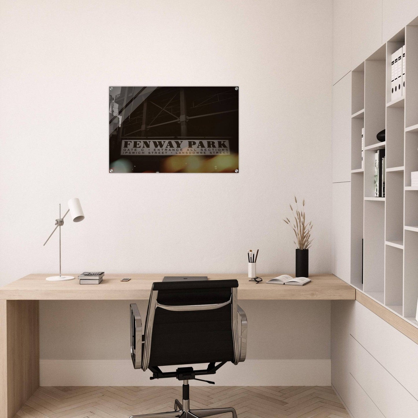 Fenway Lansdowne Acrylic Frame Boston Massachusetts Wall Art Home Office Business Commercial Decor Pixio.Co - Pixio.Co