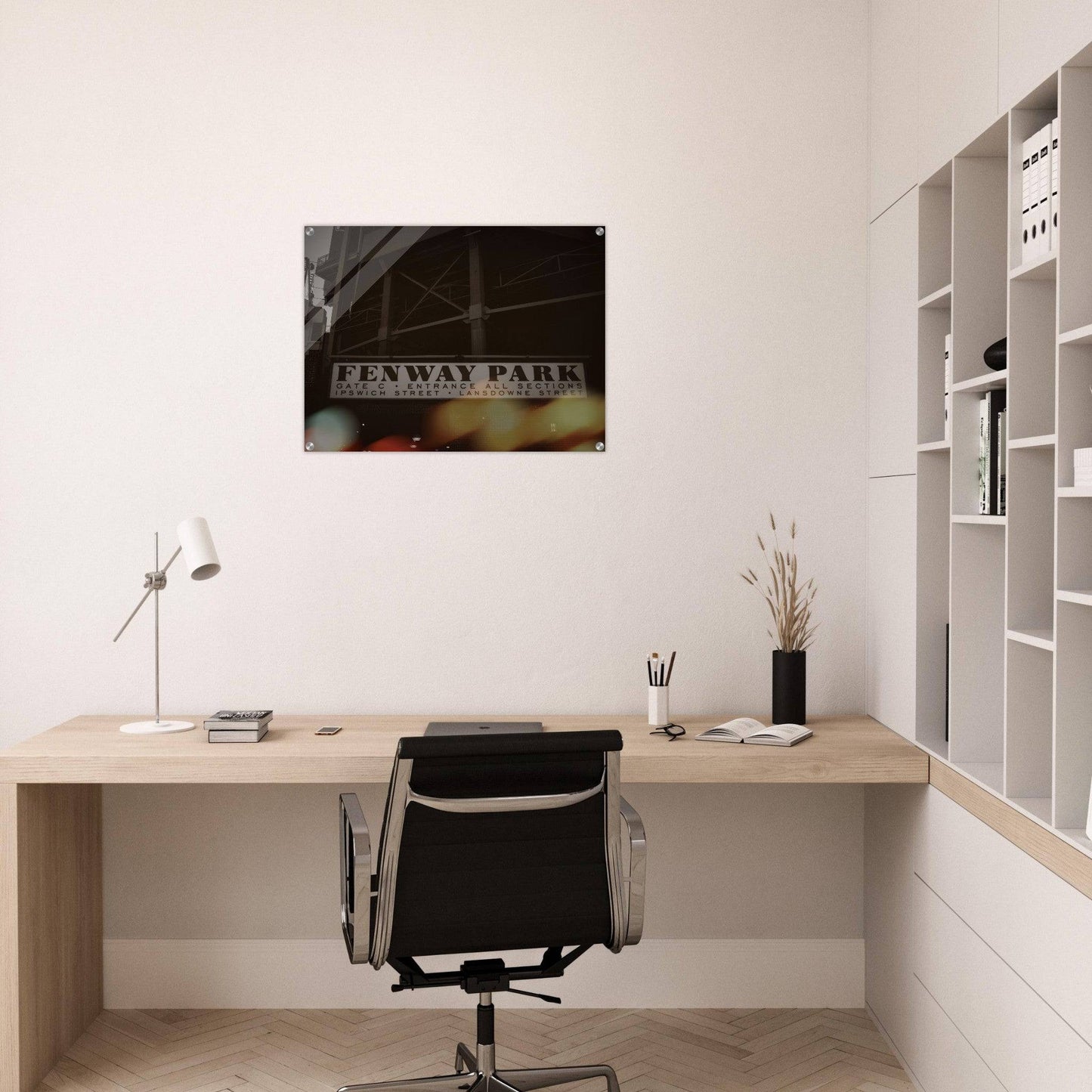 Fenway Lansdowne Acrylic Frame Boston Massachusetts Wall Art Home Office Business Commercial Decor Pixio.Co - Pixio.Co