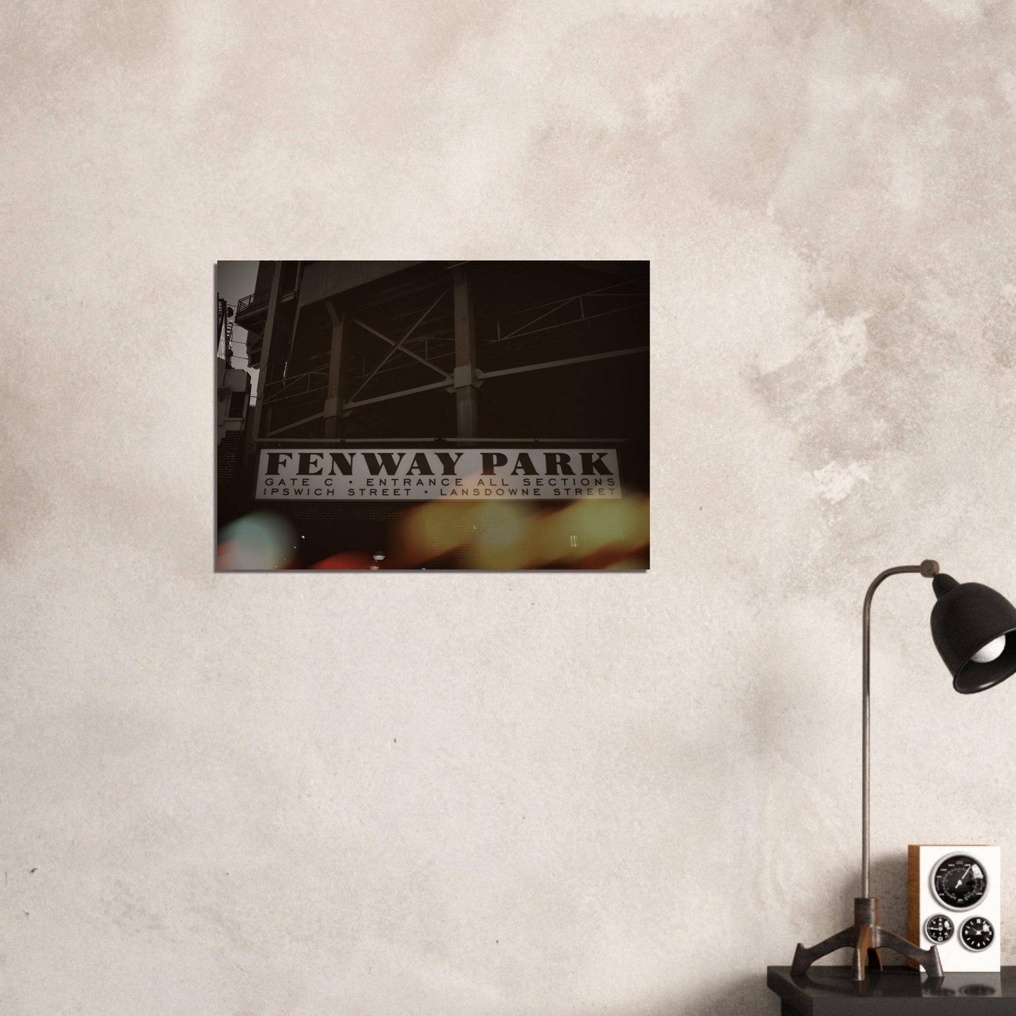 Fenway Lansdowne Aluminum Print Boston Massachusetts Wall Art Home Office Business Commercial Decor Pixio.Co - Pixio.Co