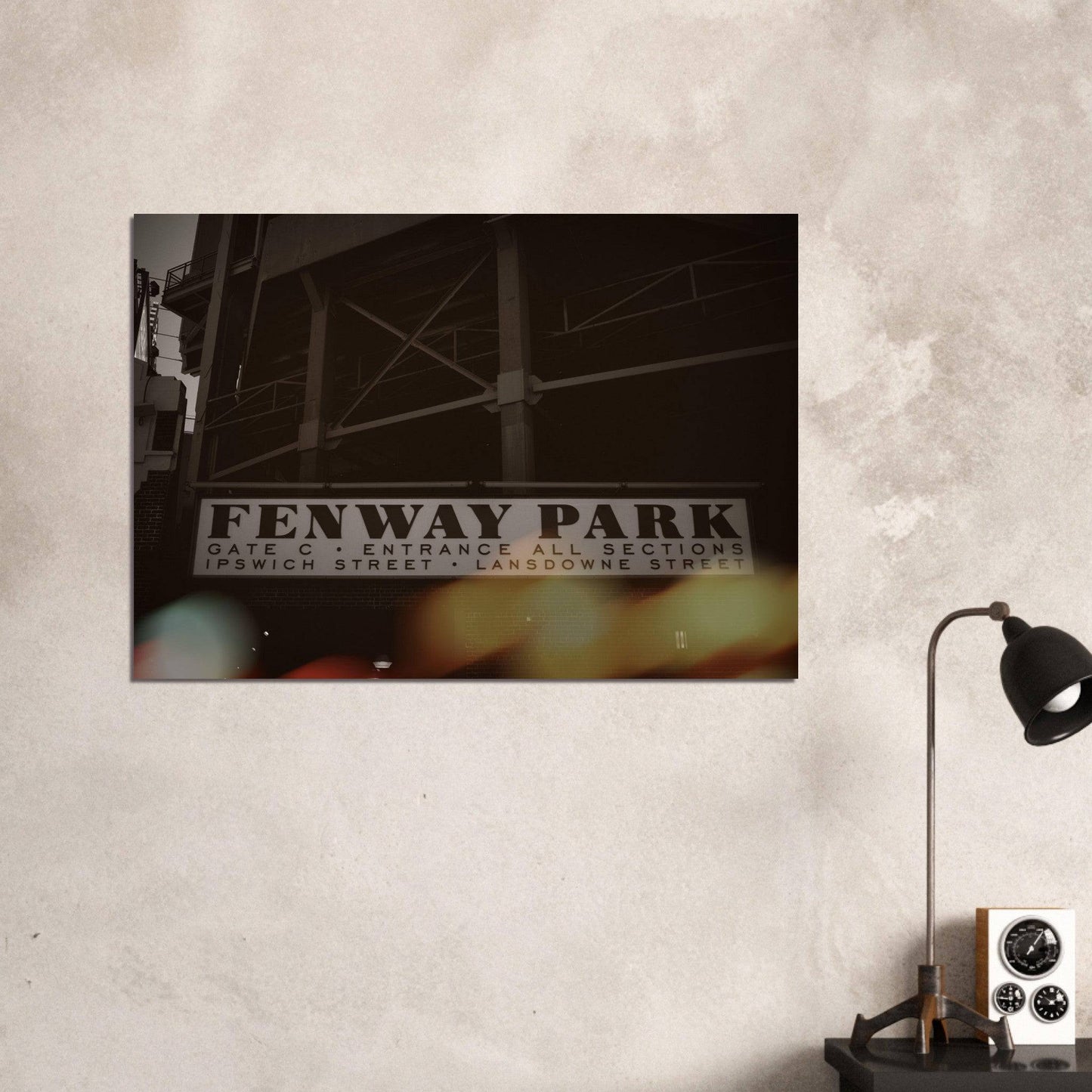 Fenway Lansdowne Aluminum Print Boston Massachusetts Wall Art Home Office Business Commercial Decor Pixio.Co - Pixio.Co
