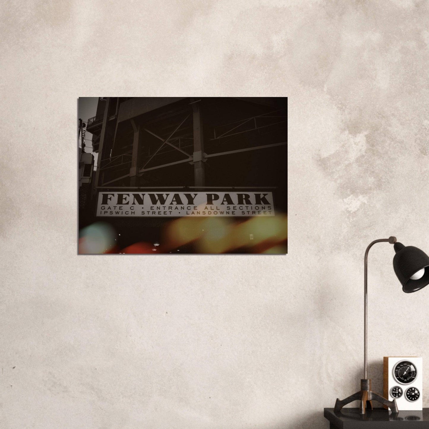 Fenway Lansdowne Aluminum Print Boston Massachusetts Wall Art Home Office Business Commercial Decor Pixio.Co - Pixio.Co
