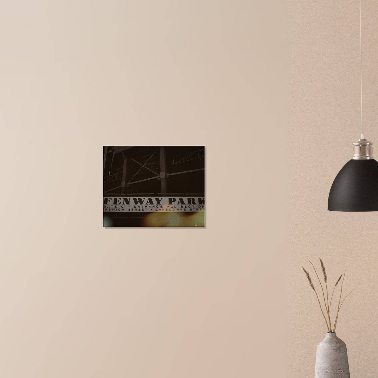 Fenway Lansdowne Aluminum Print Boston Massachusetts Wall Art Home Office Business Commercial Decor Pixio.Co - Pixio.Co