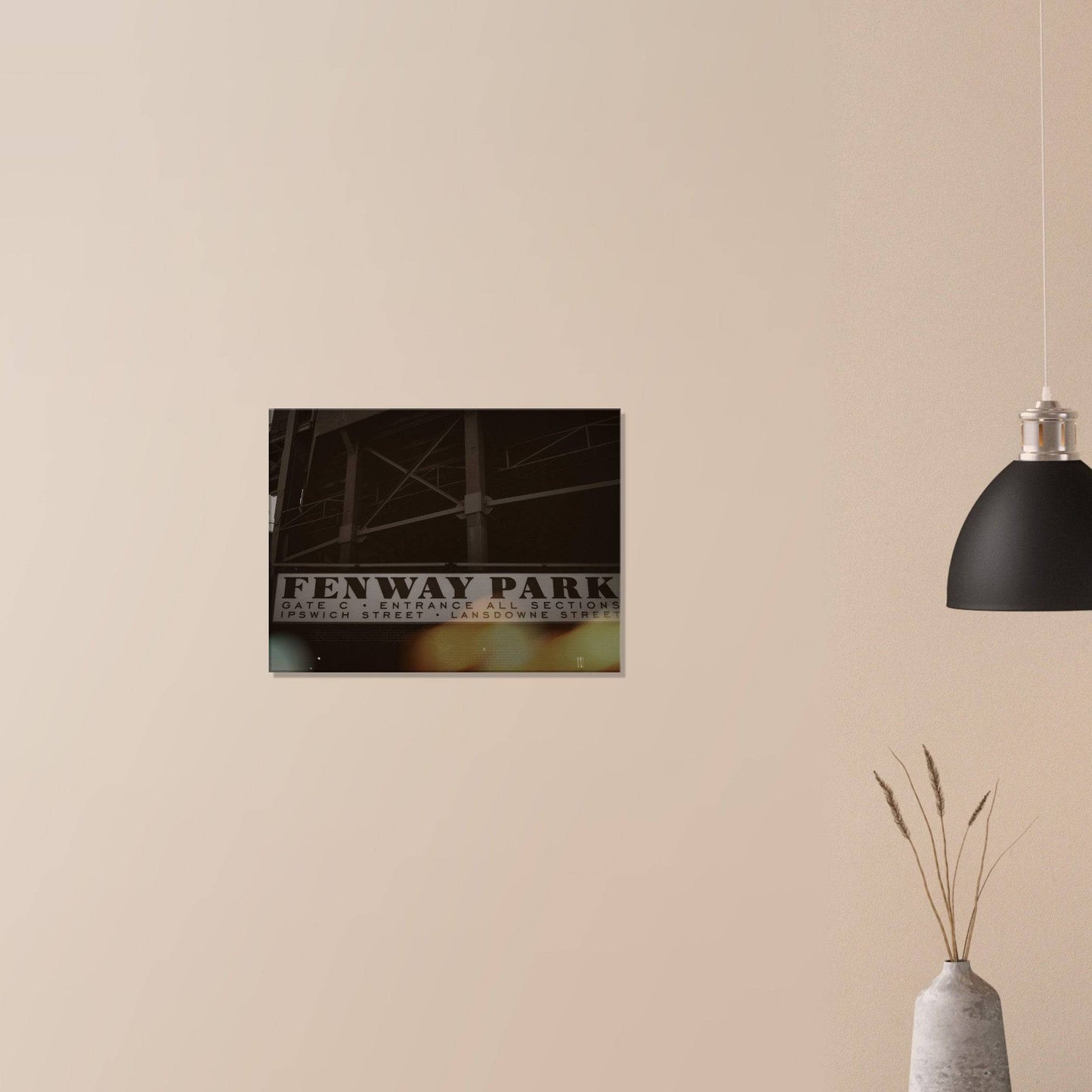 Fenway Lansdowne Aluminum Print Boston Massachusetts Wall Art Home Office Business Commercial Decor Pixio.Co - Pixio.Co