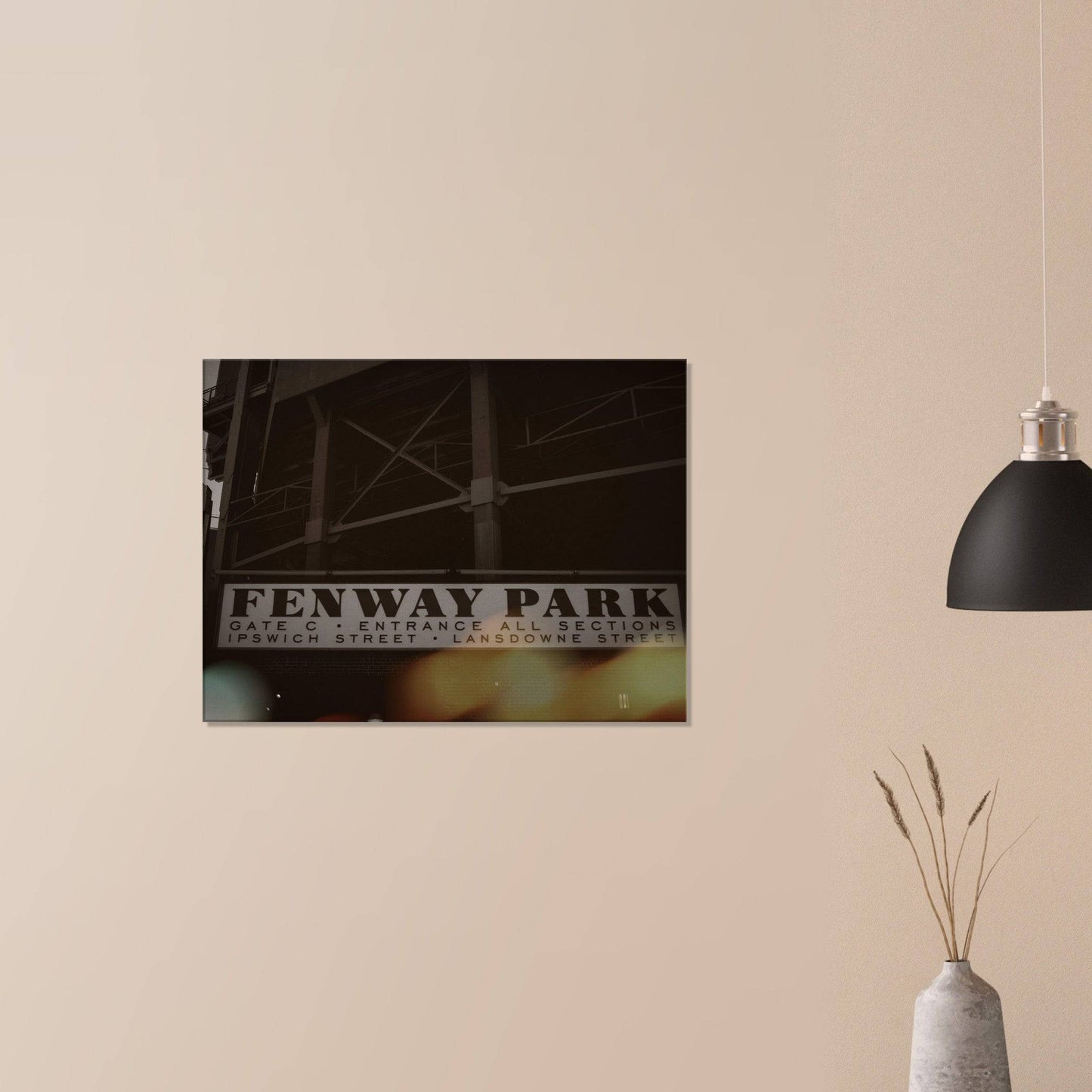 Fenway Lansdowne Aluminum Print Boston Massachusetts Wall Art Home Office Business Commercial Decor Pixio.Co - Pixio.Co