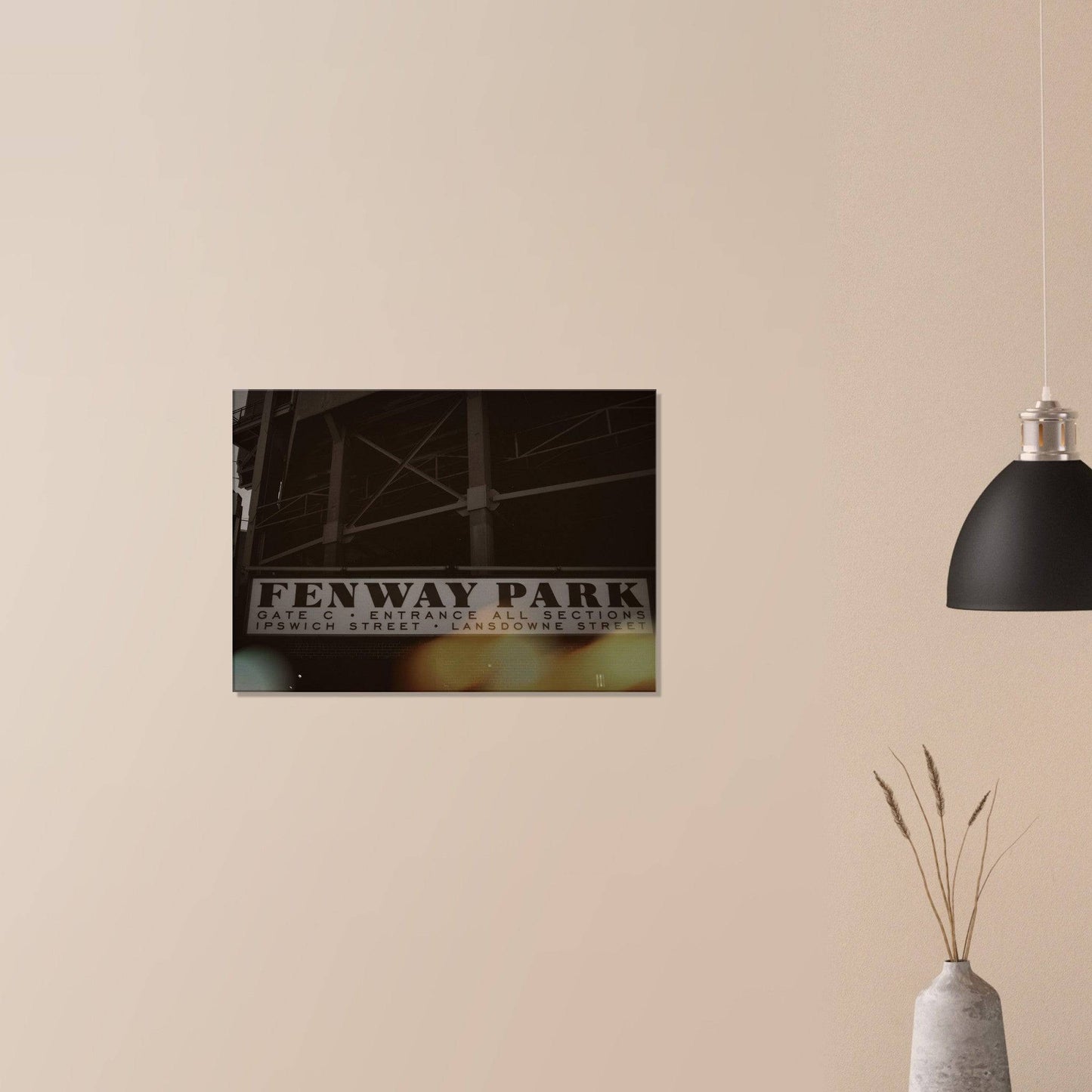 Fenway Lansdowne Aluminum Print Boston Massachusetts Wall Art Home Office Business Commercial Decor Pixio.Co - Pixio.Co