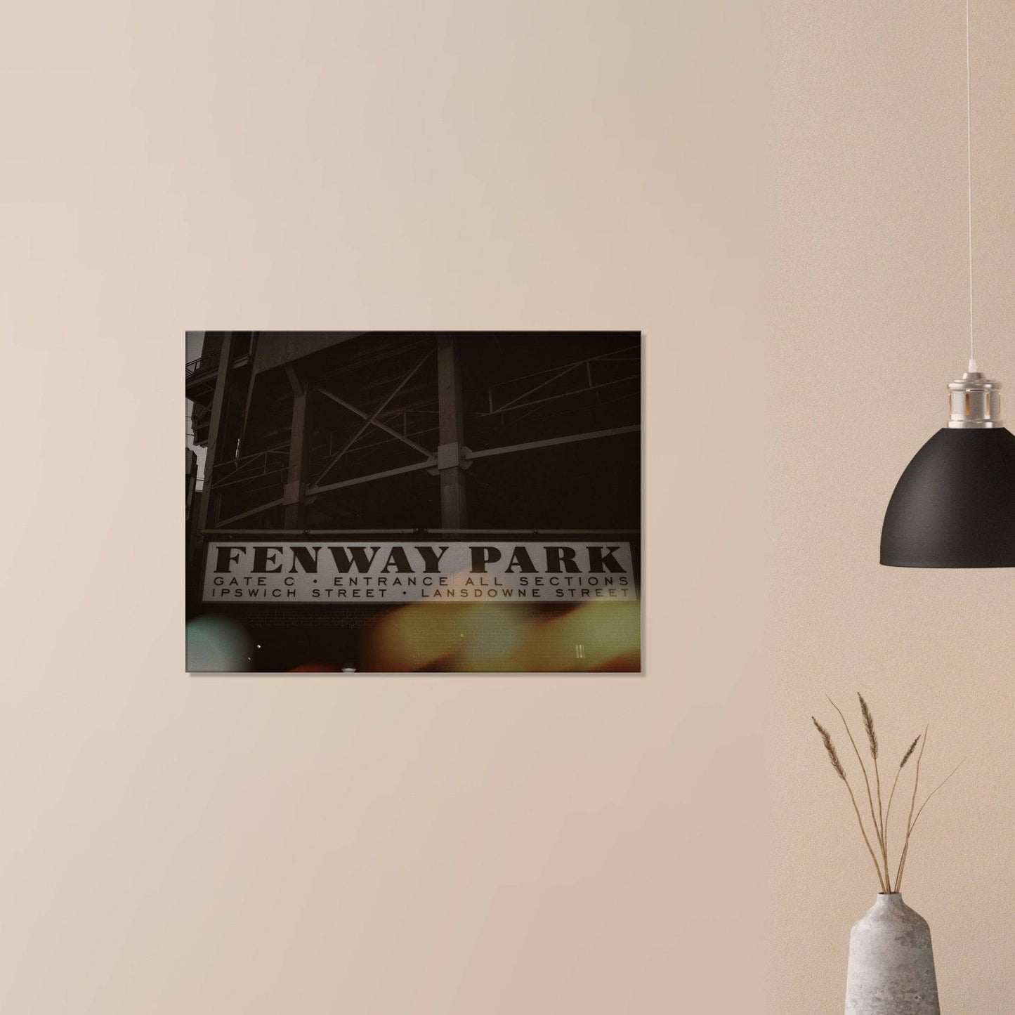 Fenway Lansdowne Aluminum Print Boston Massachusetts Wall Art Home Office Business Commercial Decor Pixio.Co - Pixio.Co