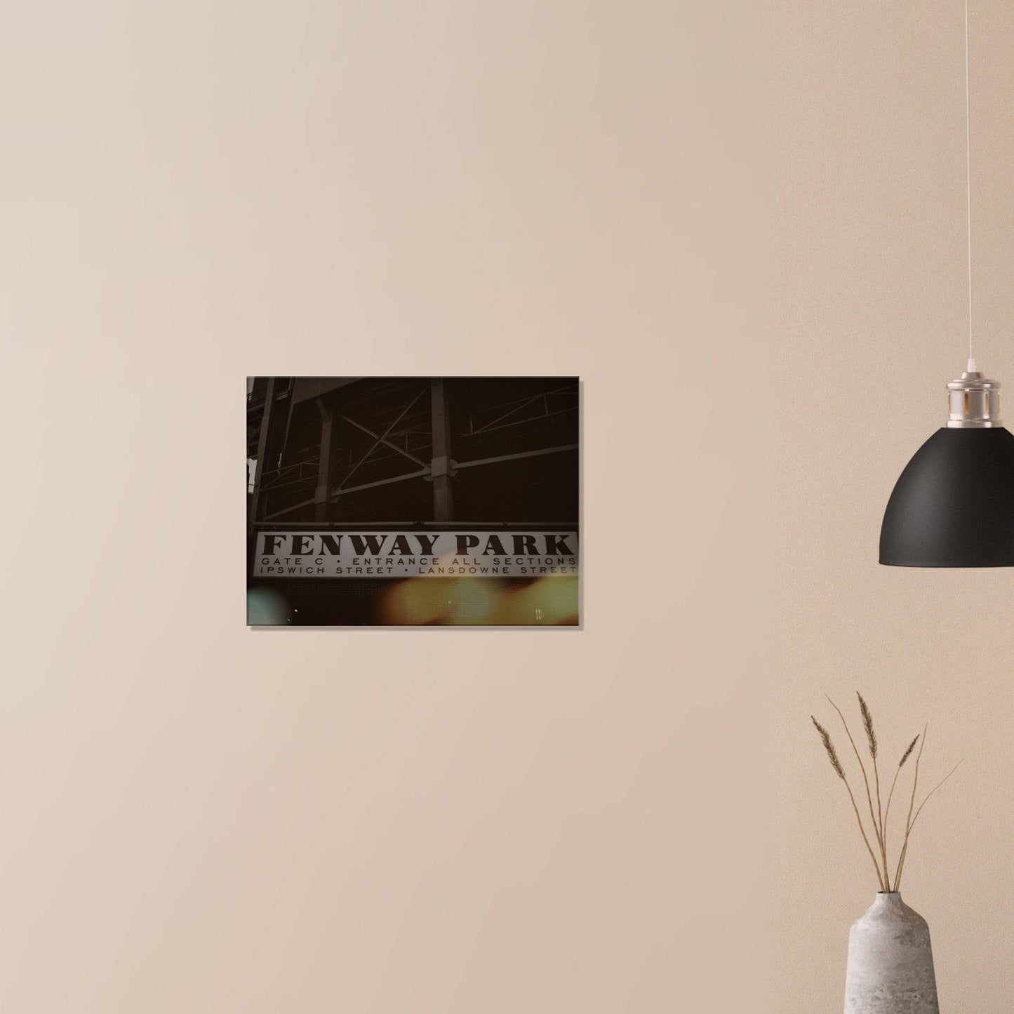 Fenway Lansdowne Aluminum Print Boston Massachusetts Wall Art Home Office Business Commercial Decor Pixio.Co - Pixio.Co