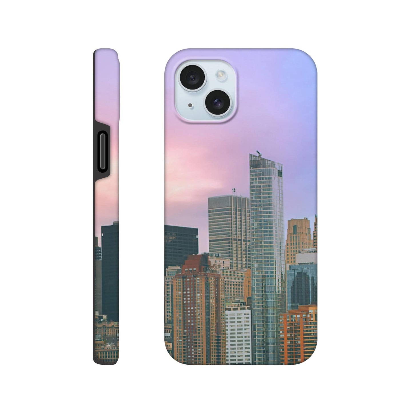 NYC Cotton Candy Phone Cases for iPhone 12 Pro iPhone 13 iPhone 14 iPhone 15 Plus iPhone 15 pro iPhone 15 Pro Max New York City Pixio.Co - Pixio.Co