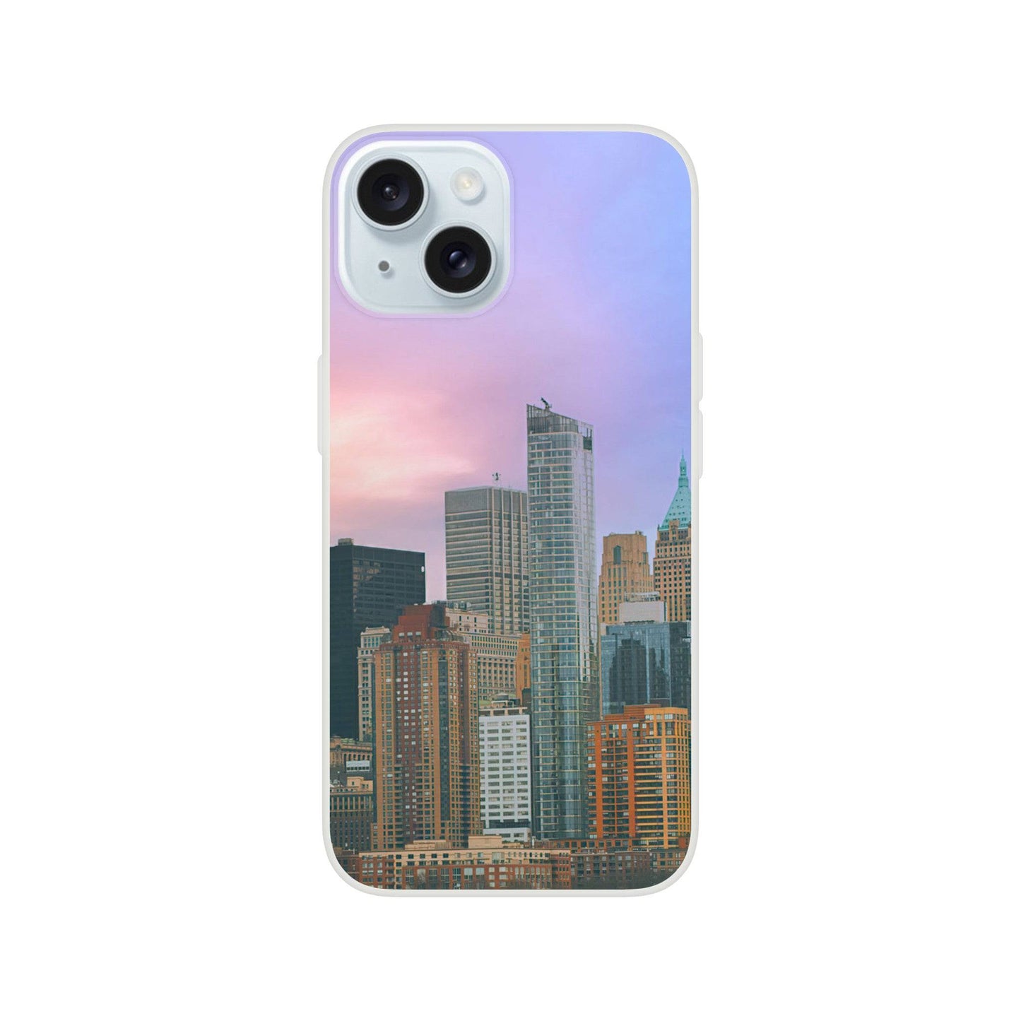 NYC Cotton Candy Phone Cases for iPhone 12 Pro iPhone 13 iPhone 14 iPhone 15 Plus iPhone 15 pro iPhone 15 Pro Max New York City Pixio.Co - Pixio.Co