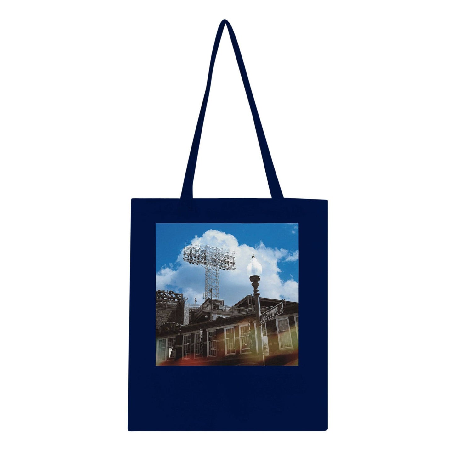 Landsdowne Blue Sky Classic Tote Bag Boston Massachusetts Art Fenway Eco Pixio.Co - Pixio.Co