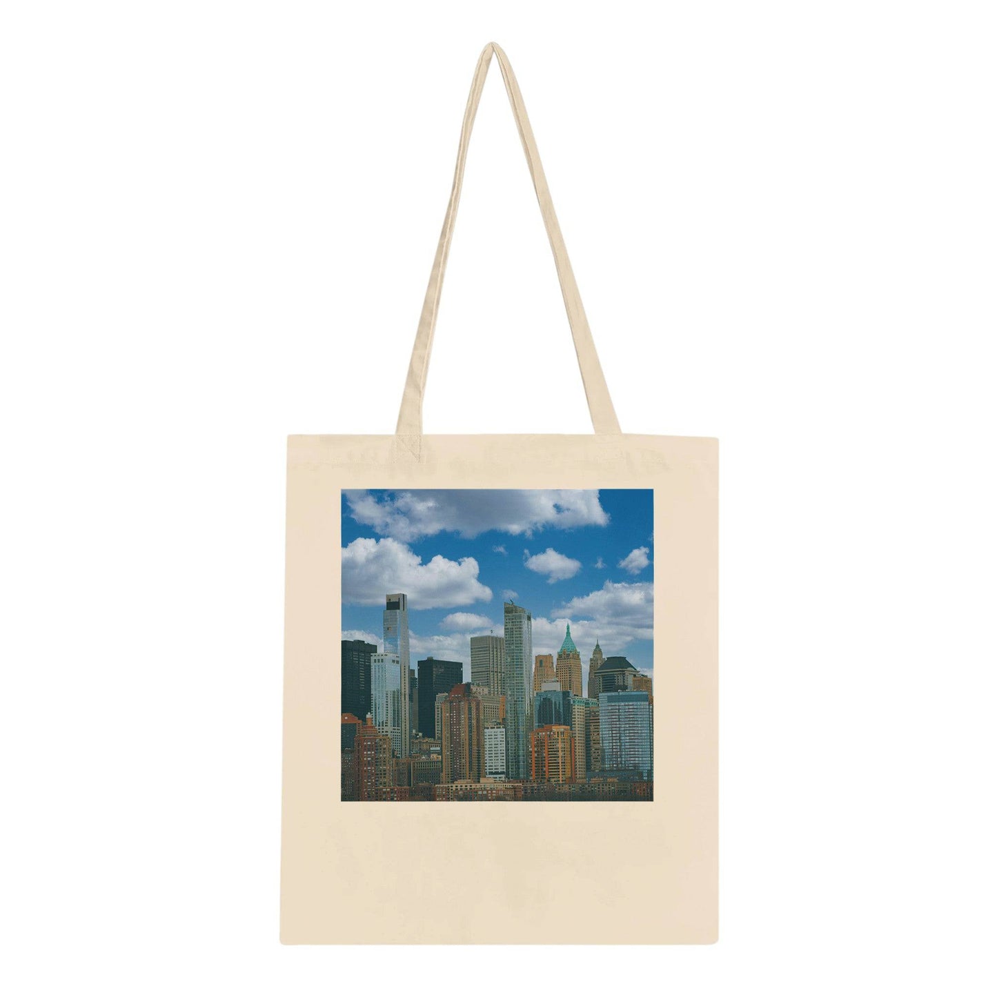 NYC Daytime Cityscape Tote Bag New York City Art soft Eco Friendly Pixio.Co - Pixio.Co