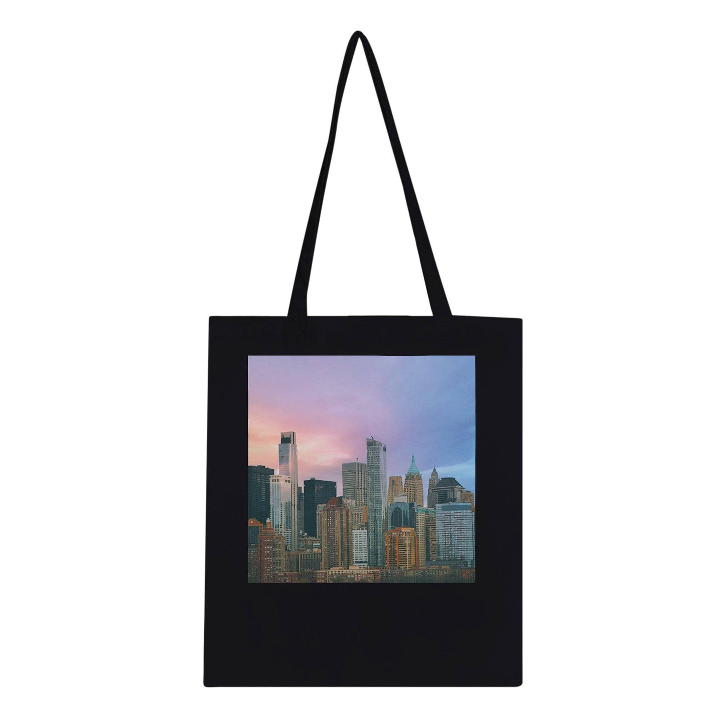 NYC Cotton Candy Tote Bag New York City Art Soft Eco Friendly Pixio.Co - Pixio.Co