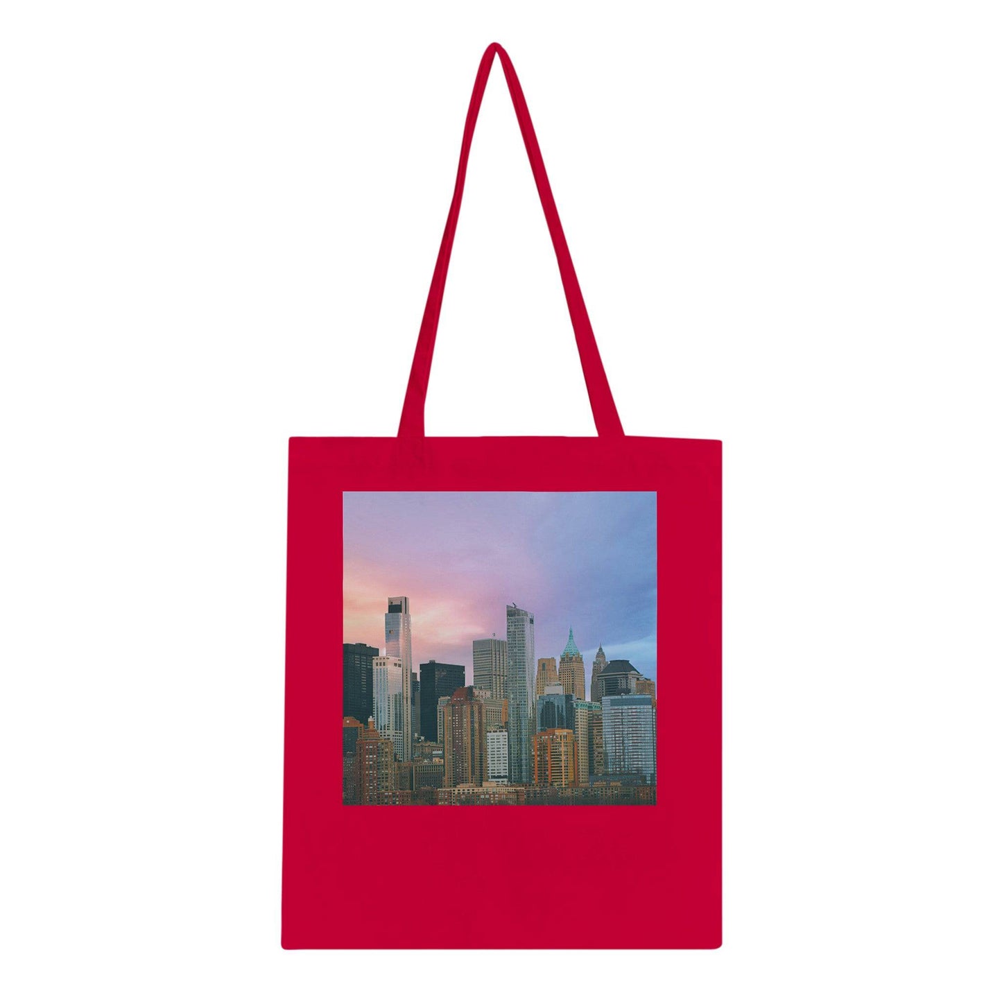 NYC Cotton Candy Tote Bag New York City Art Soft Eco Friendly Pixio.Co - Pixio.Co