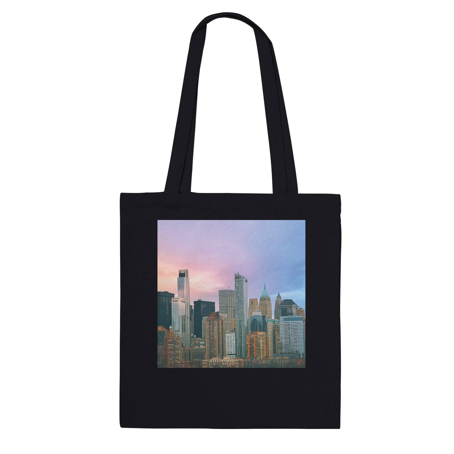 NYC Cotton Candy Tote Bag New York City Art Soft Eco Friendly Pixio.Co - Pixio.Co