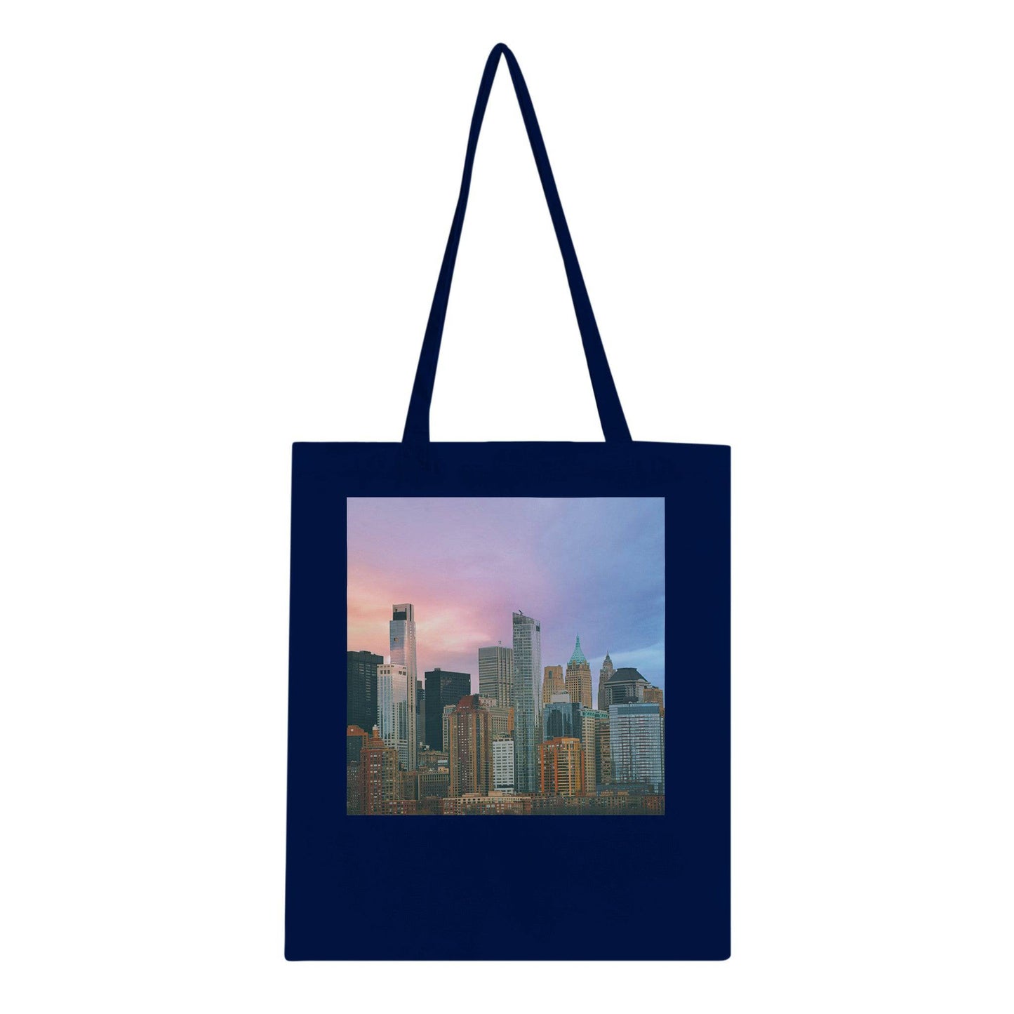 NYC Cotton Candy Tote Bag New York City Art Soft Eco Friendly Pixio.Co - Pixio.Co