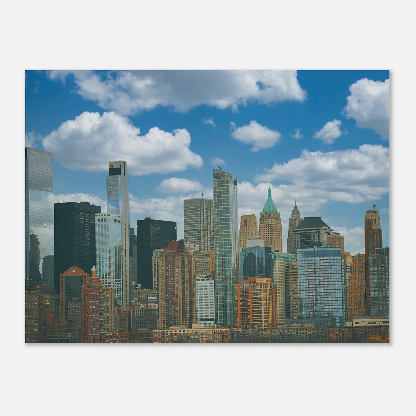 NYC Daytime Cityscape Museum Quality Matte Paper Poster New York City Wall Art Home Office Business Commercial Decor Pixio.Co - Pixio.Co