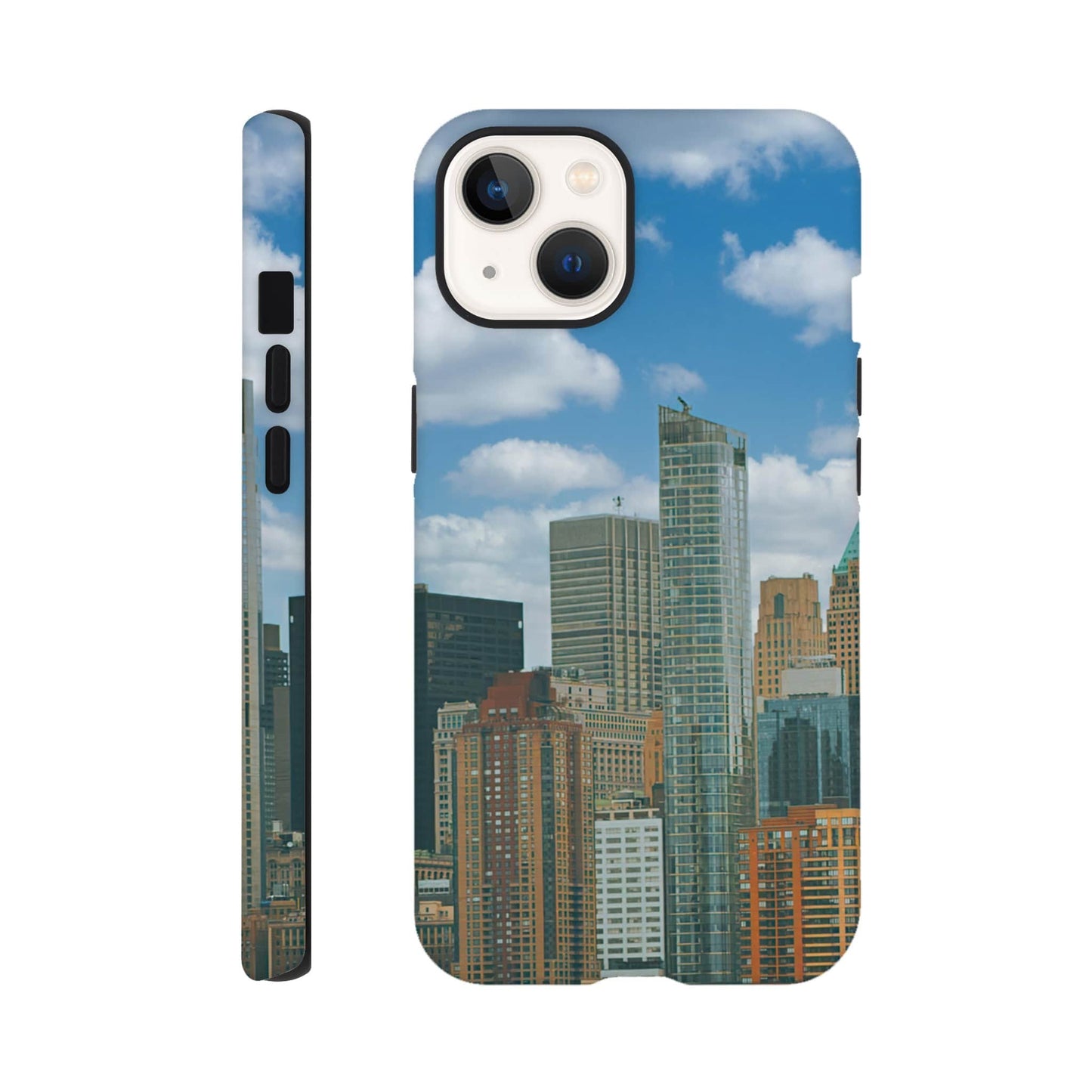 NYC Daytime Cityscape Tough Case for iPhone 13 iPhone 14 Pro iPhone 15 Pro Max Pixio.Co - Pixio.Co